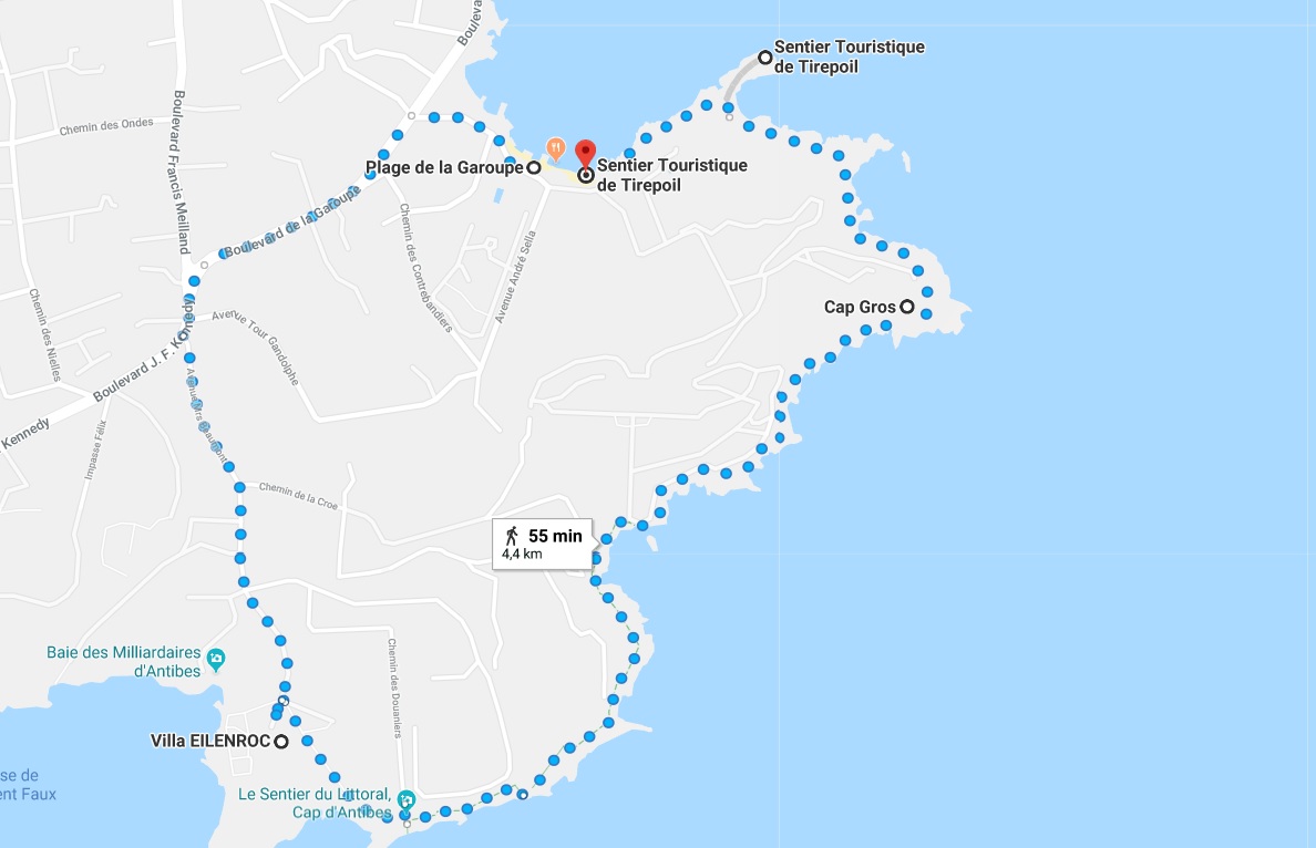 sentier du littoral cap d'antibes paca provence blog voyage icietlabas