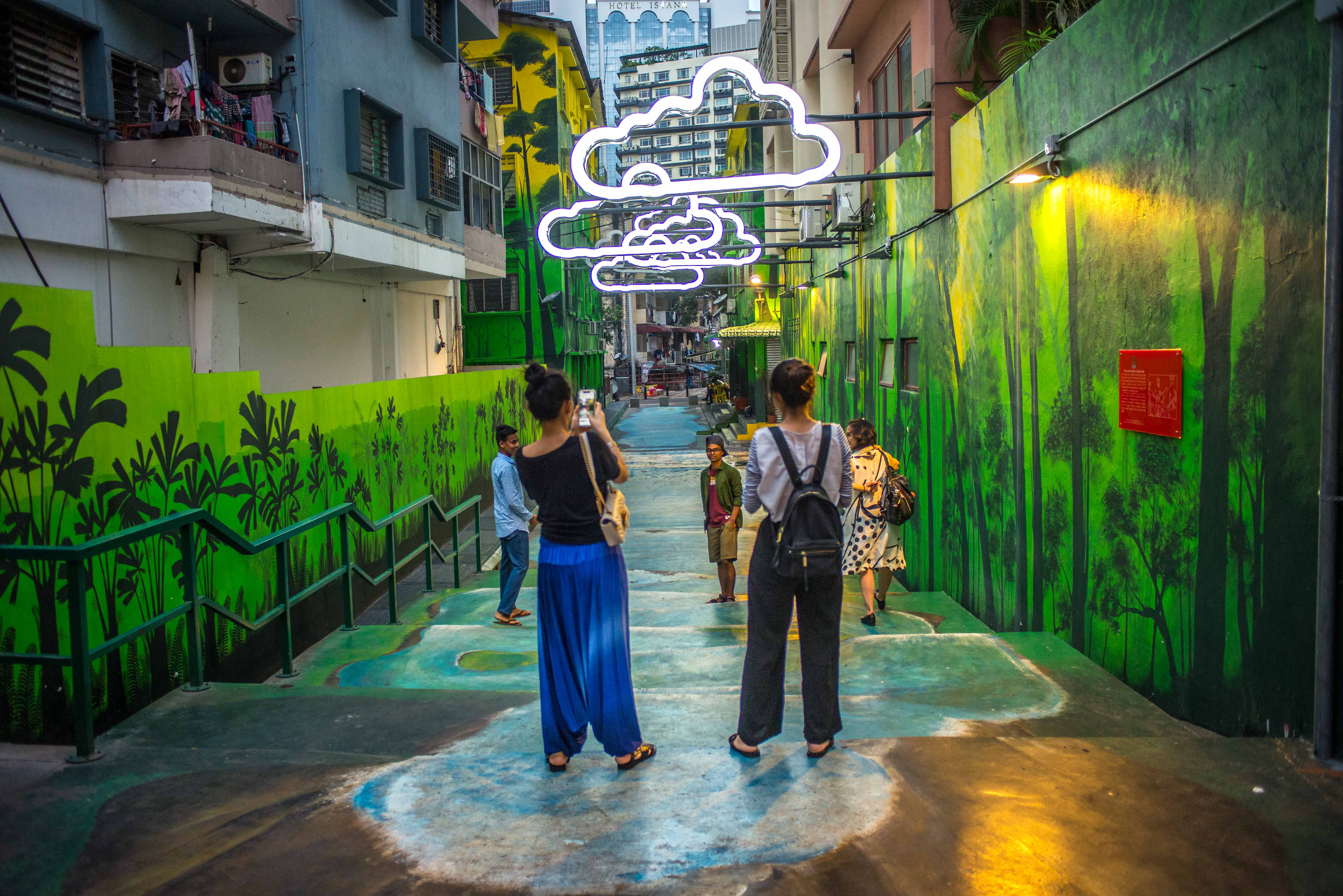 Kuala Lumpur streetart Malaisie blog voyage icietlabas