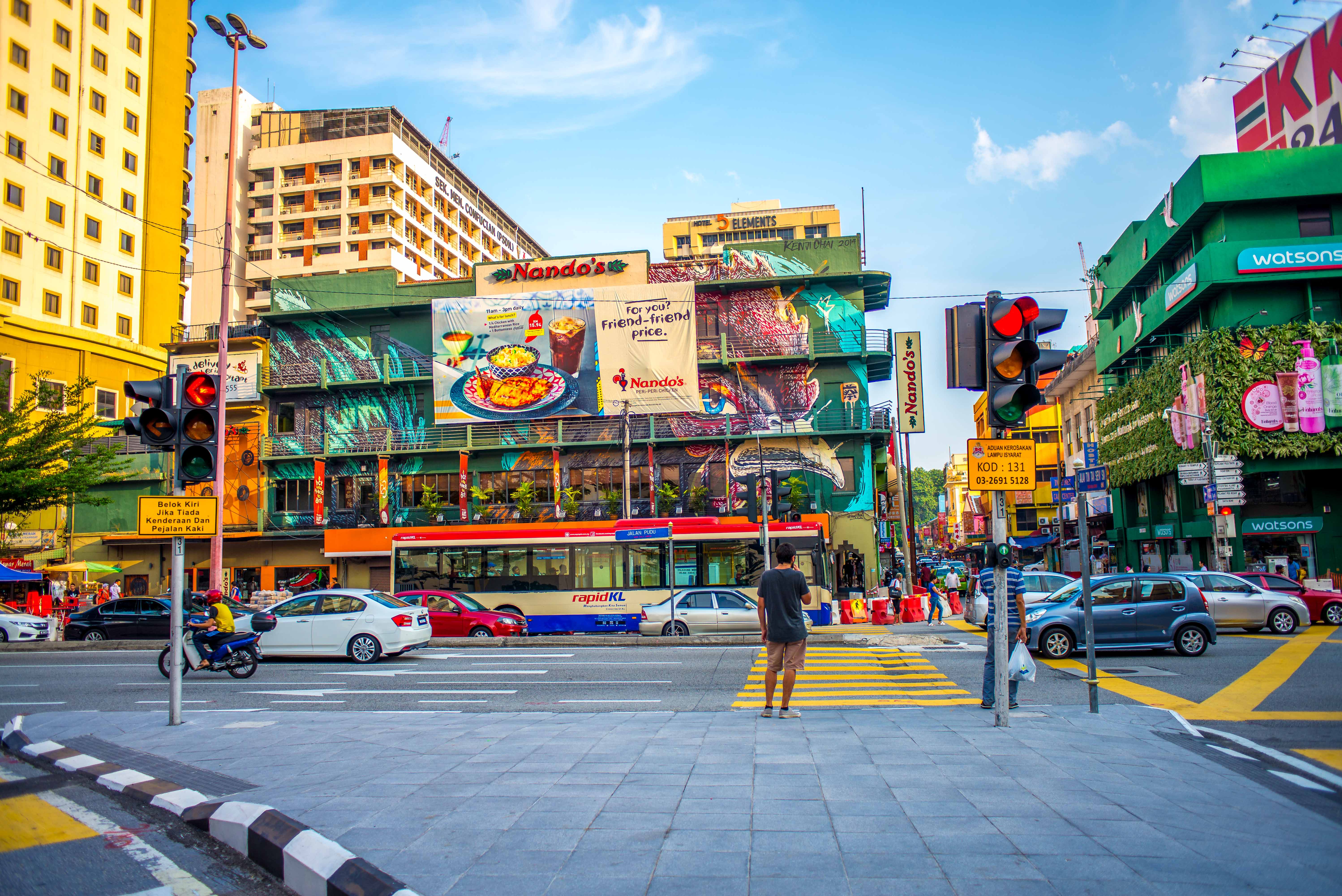 Kuala Lumpur streetart Malaisie blog voyage icietlabas