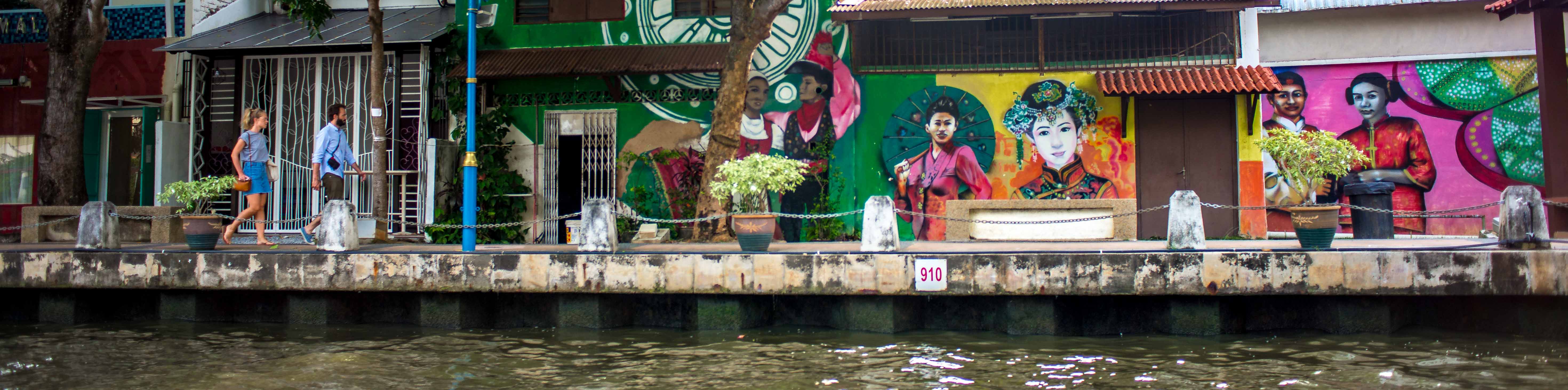 Malacca Street Art Melaka Malaisie Ici et la bas blog voyage