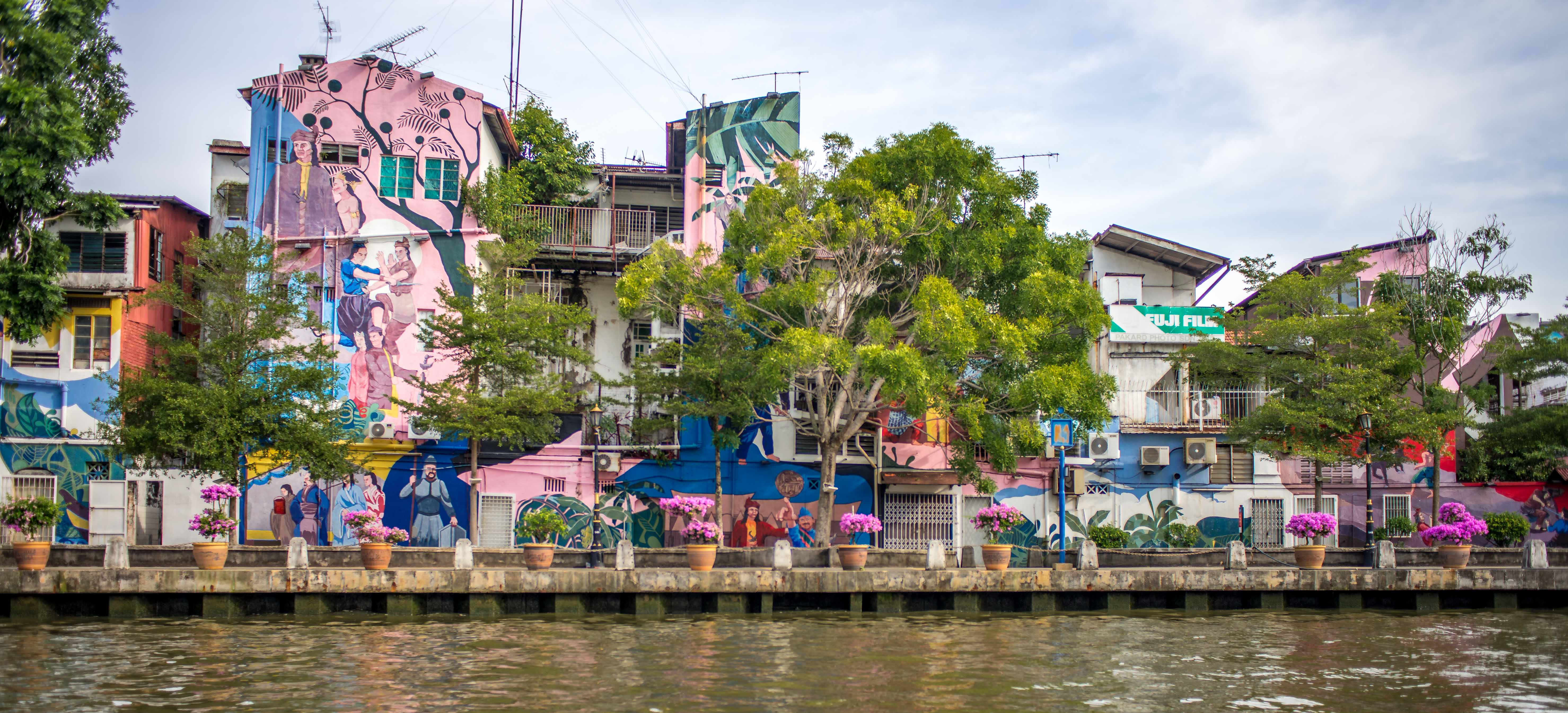 Malacca Street Art Melaka Malaisie Ici et la bas blog voyage
