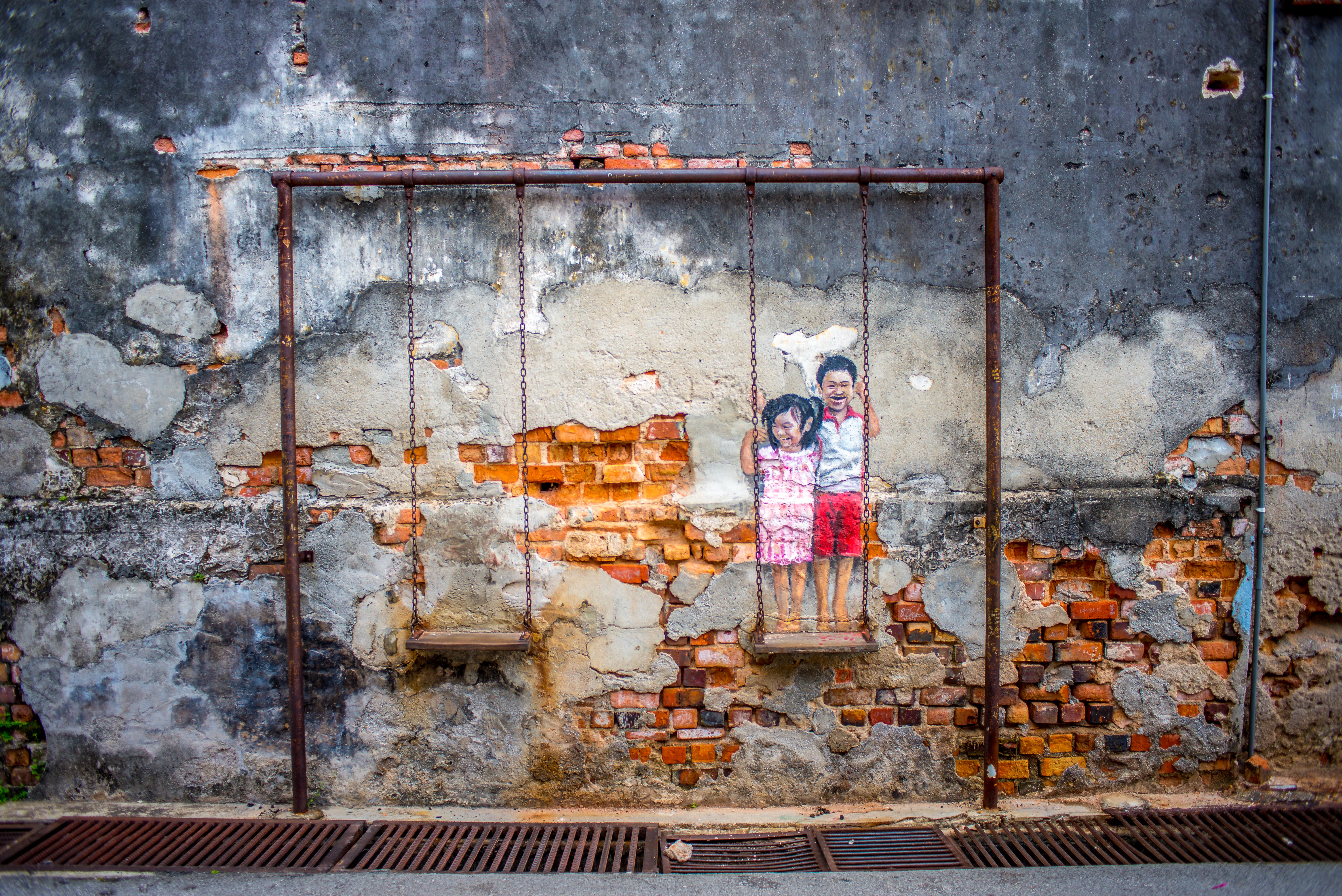 Street art à Georgetown Penang Malaisie Asie blogvoyage Icietlabas