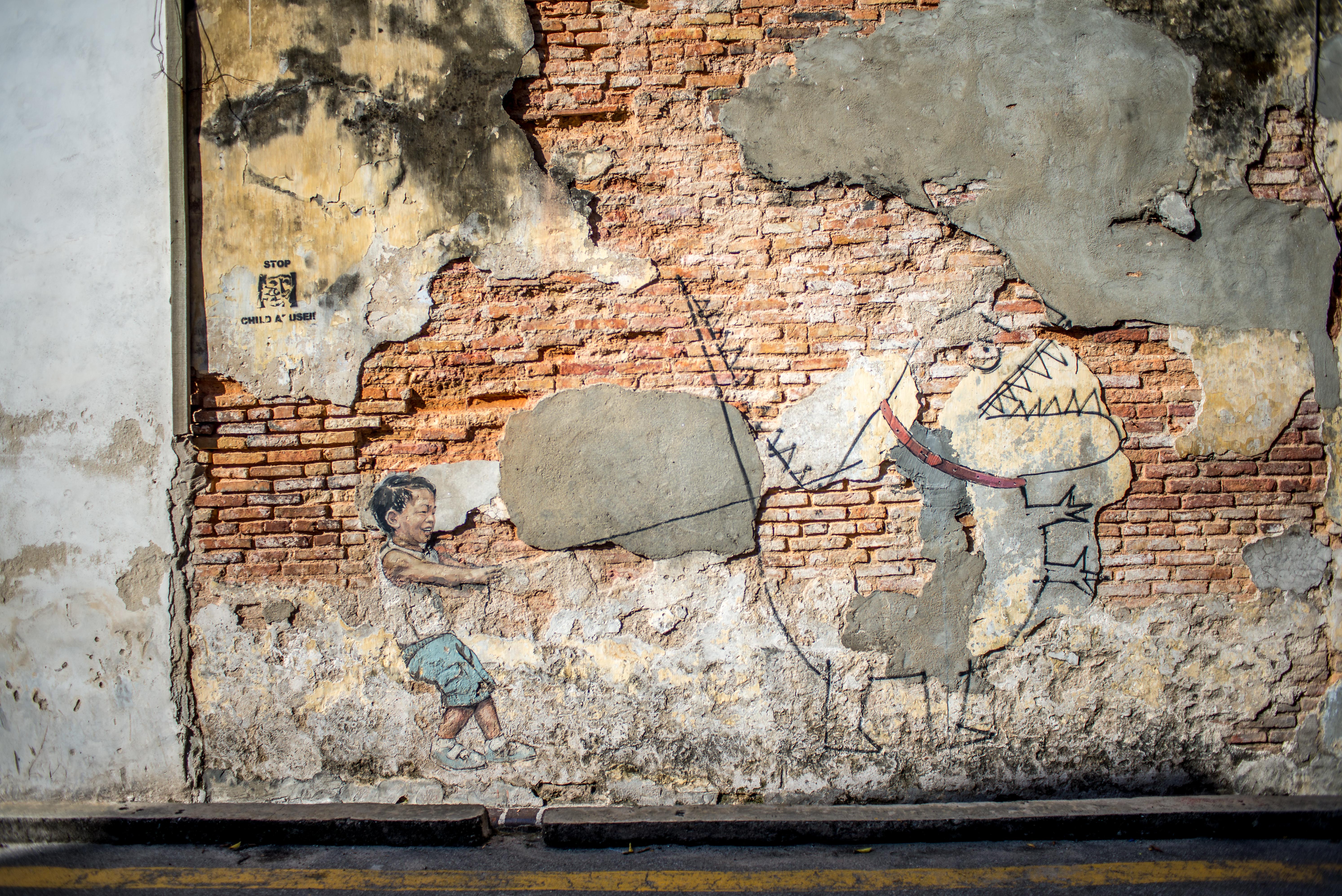 Street art à Georgetown Penang Malaisie Asie blogvoyage Icietlabas-Ernest Zacharevic