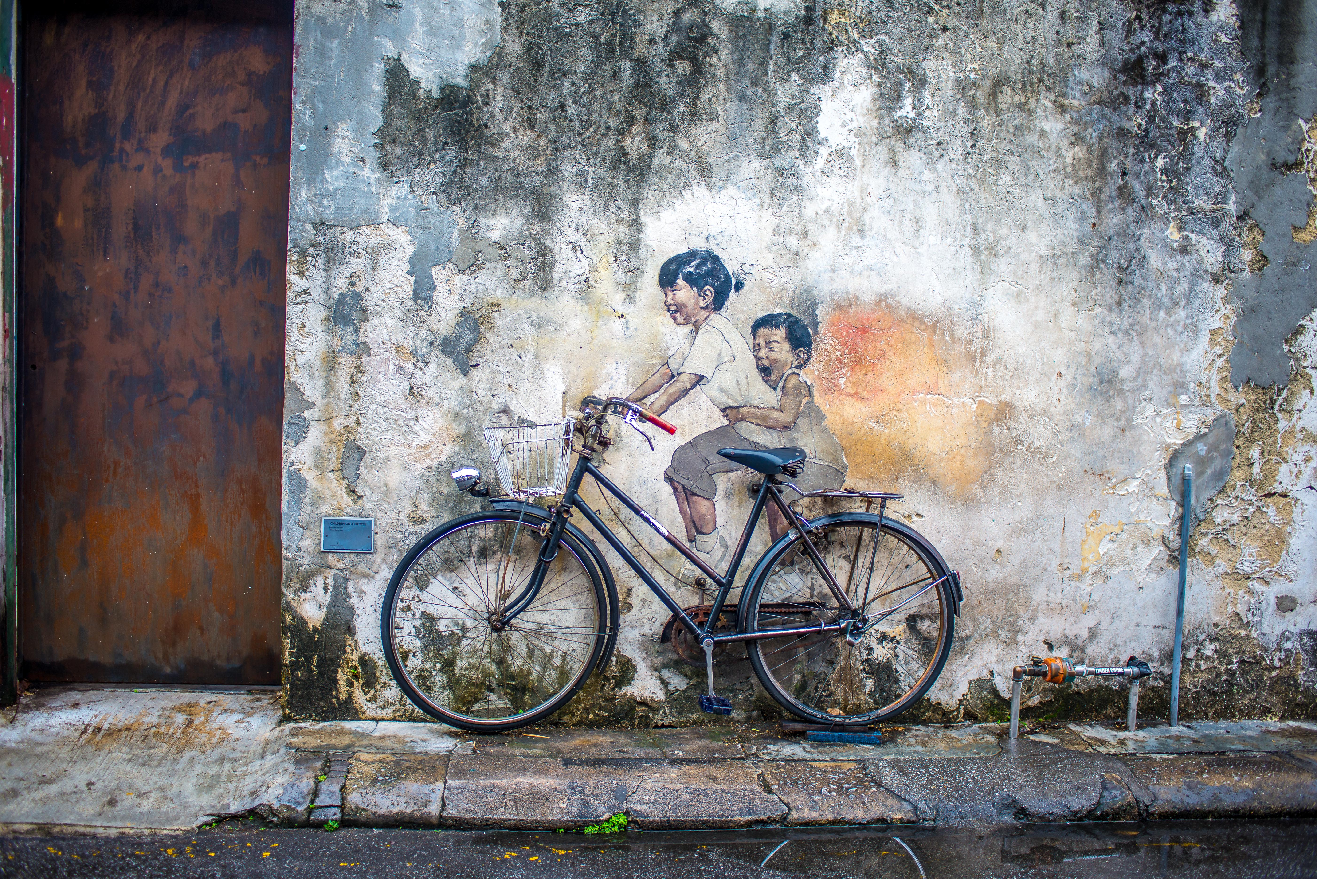 Street art à Georgetown Penang Malaisie Asie blogvoyage Icietlabas-Ernest Zacharevic