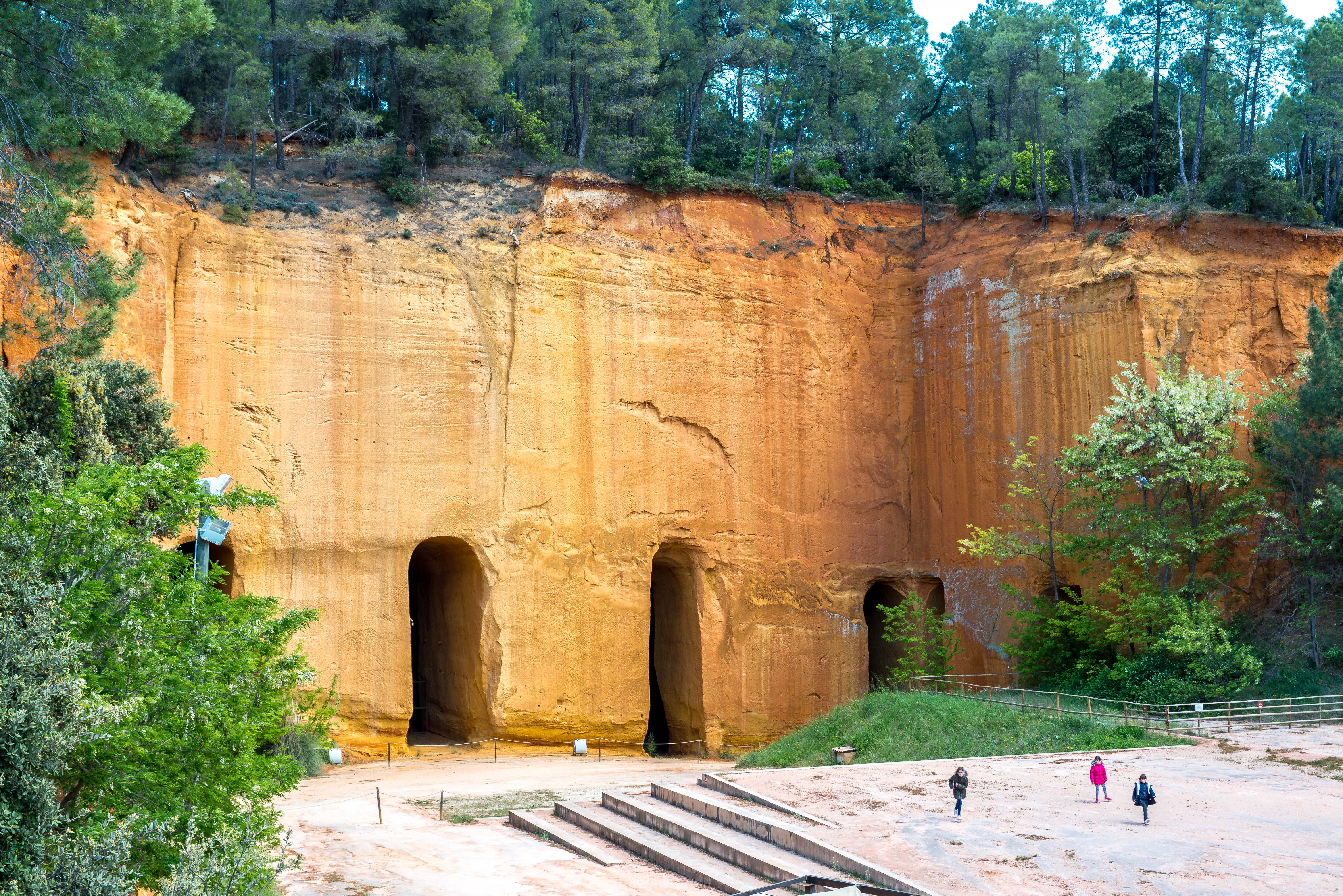 Colorado Provençal Rustrel Mines de Bruoux blog voyage icietlabas