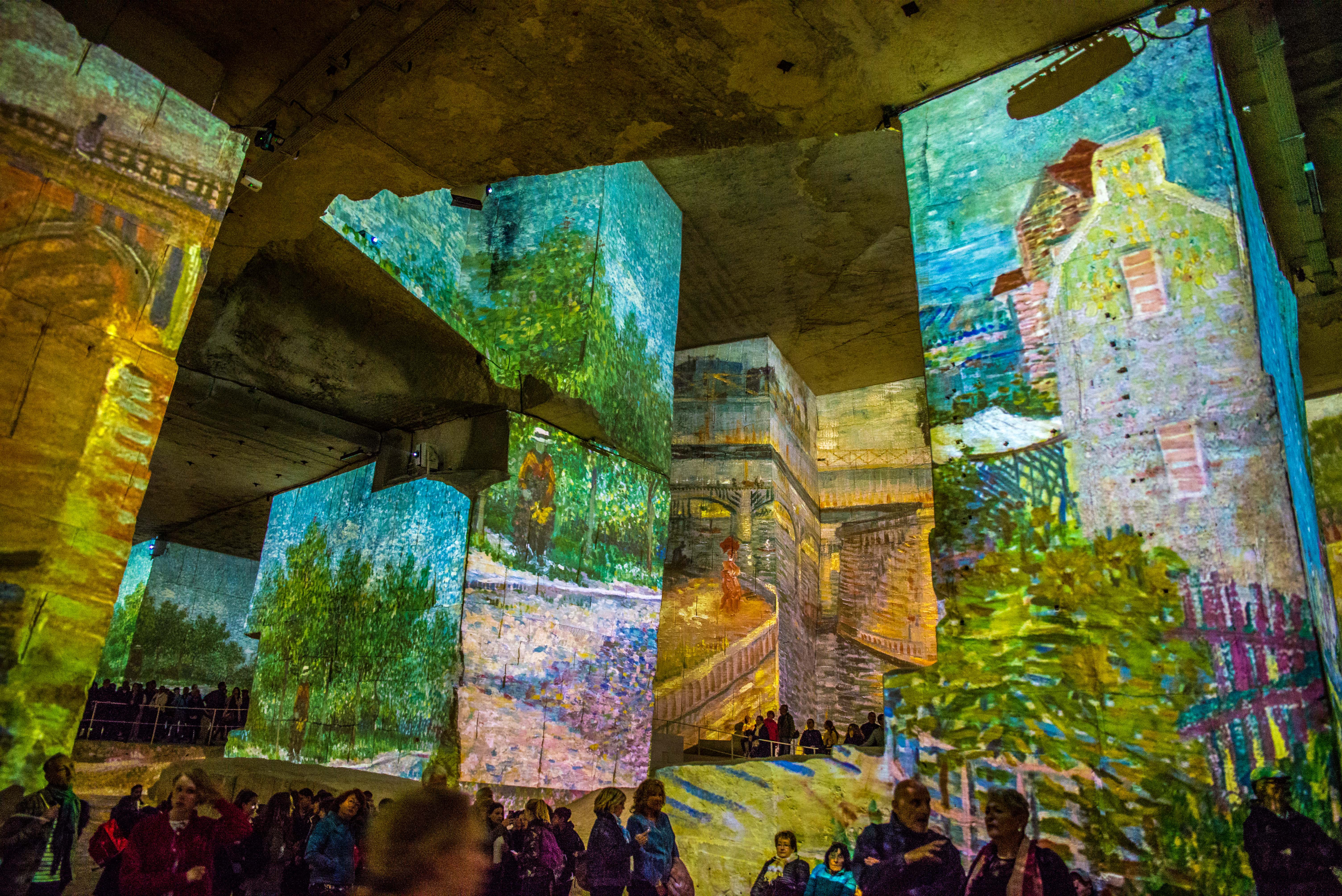 van Gogh carrières de lumières baux de provence alpes cote dazur blogvoyage icietlabas