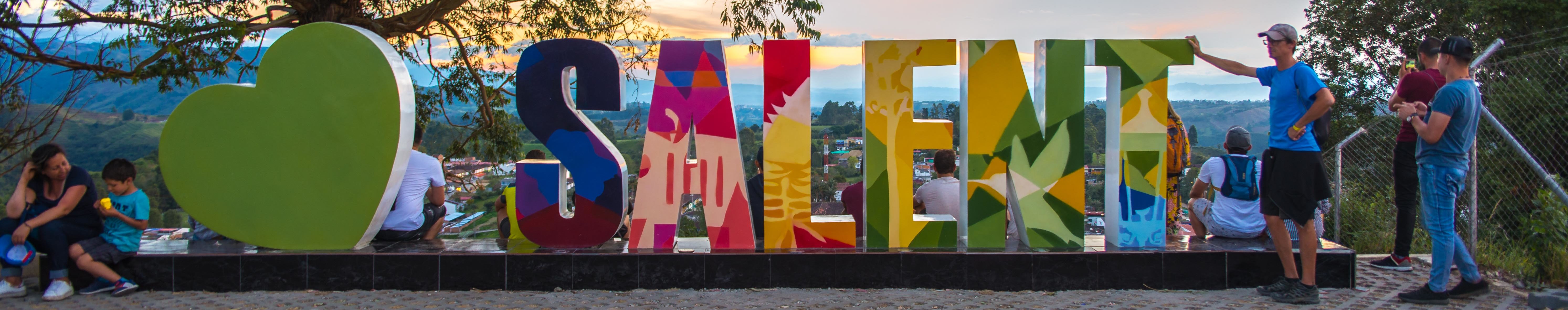 Salento Mirador Alto de la Cruz Village Colombie Quindío Blog Voyage