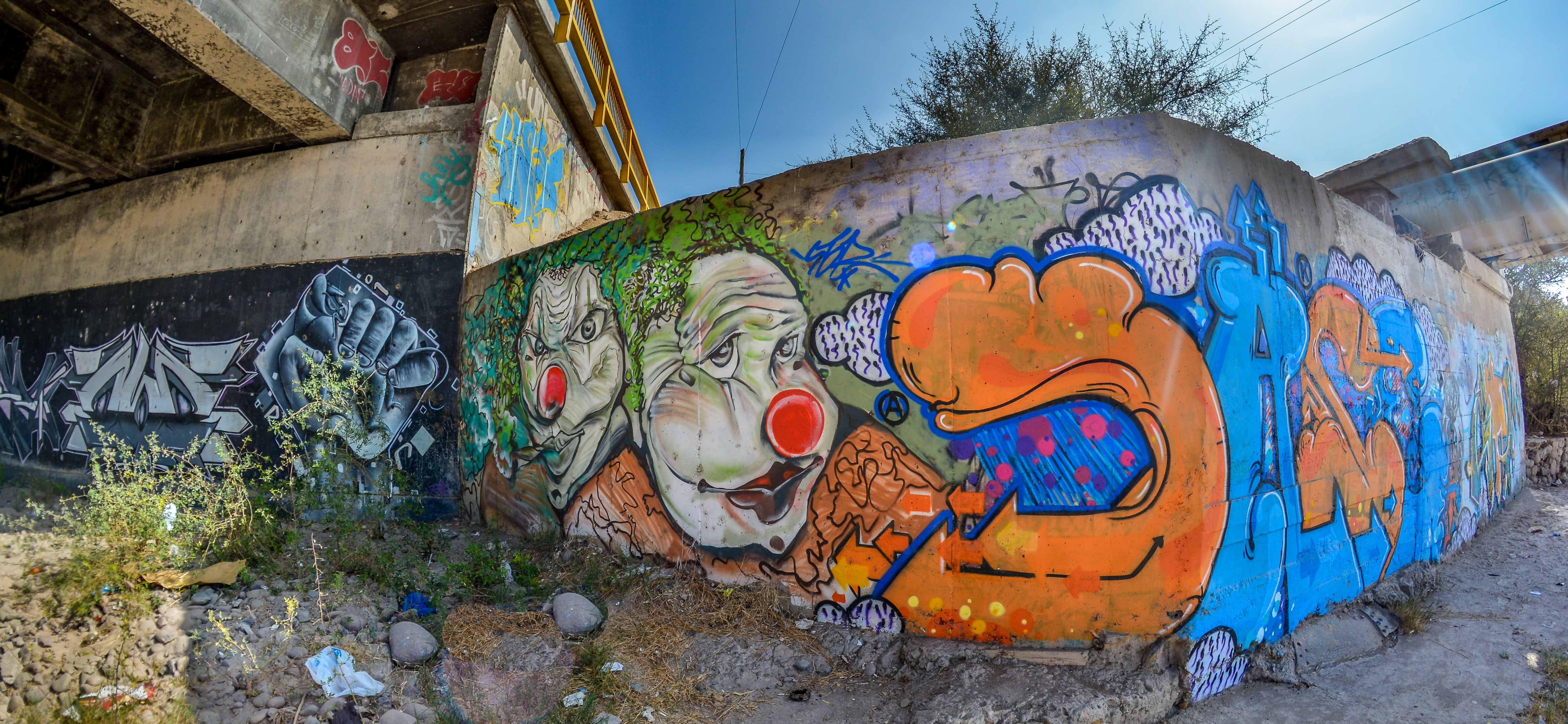 Street Art Voyage au Chili Voyage dans le nord du Chili BLog Voyage