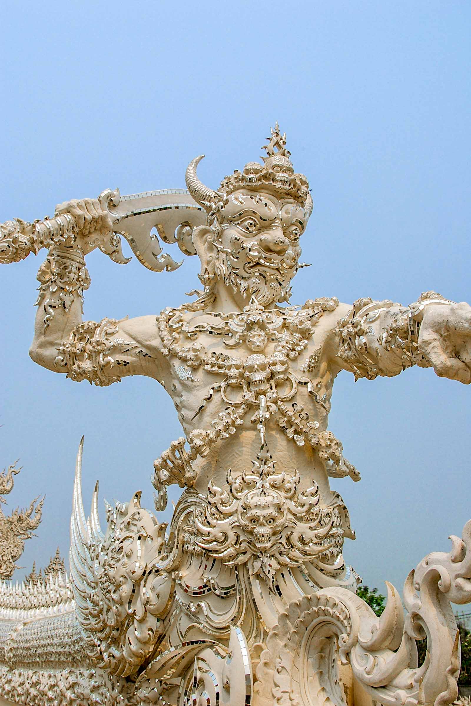 WatRongKhun White Temple Temple Blanc Chiang Rai Thailande blog voyage