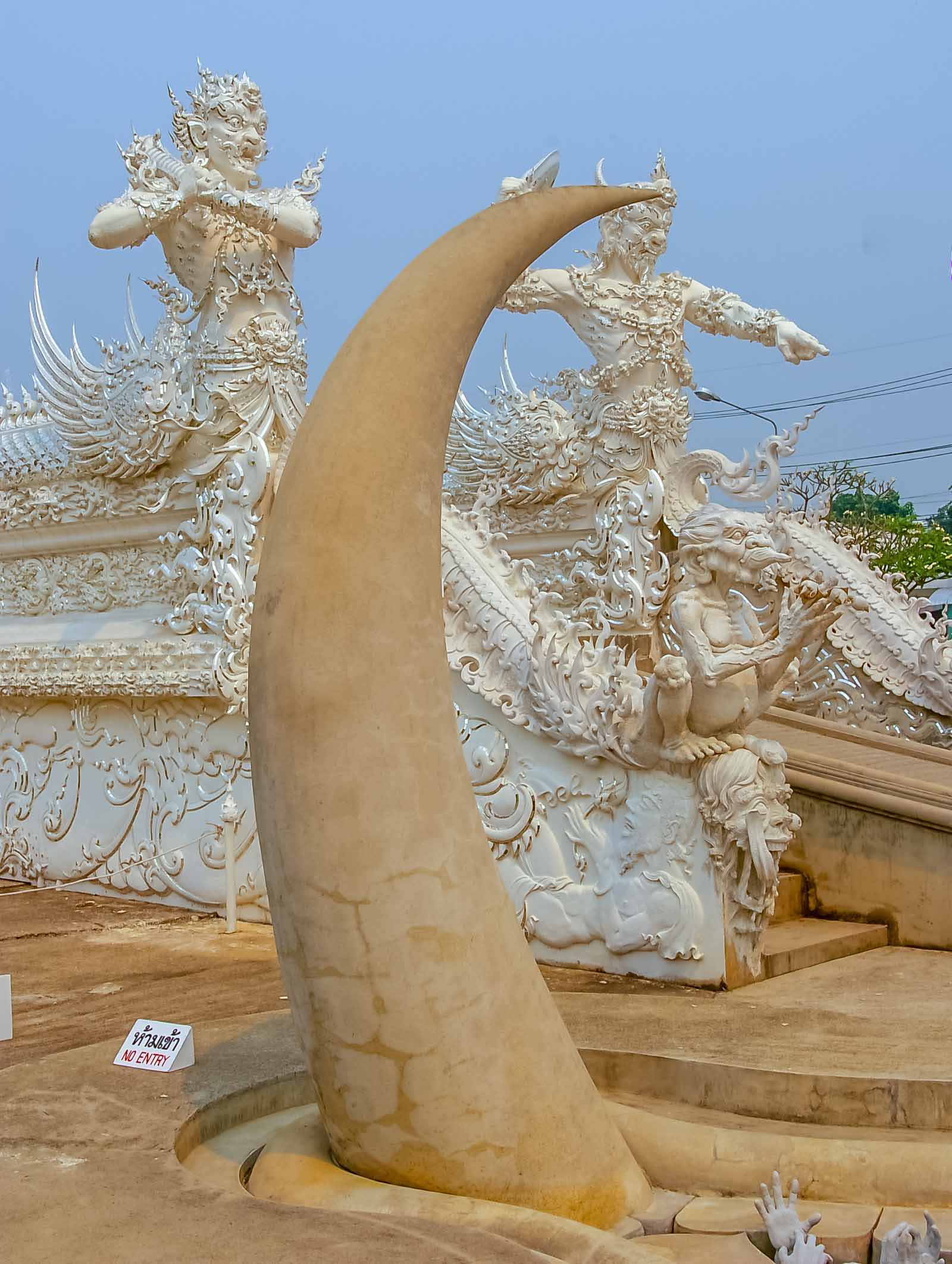 WatRongKhun White Temple Temple Blanc Chiang Rai Thailande blog voyage