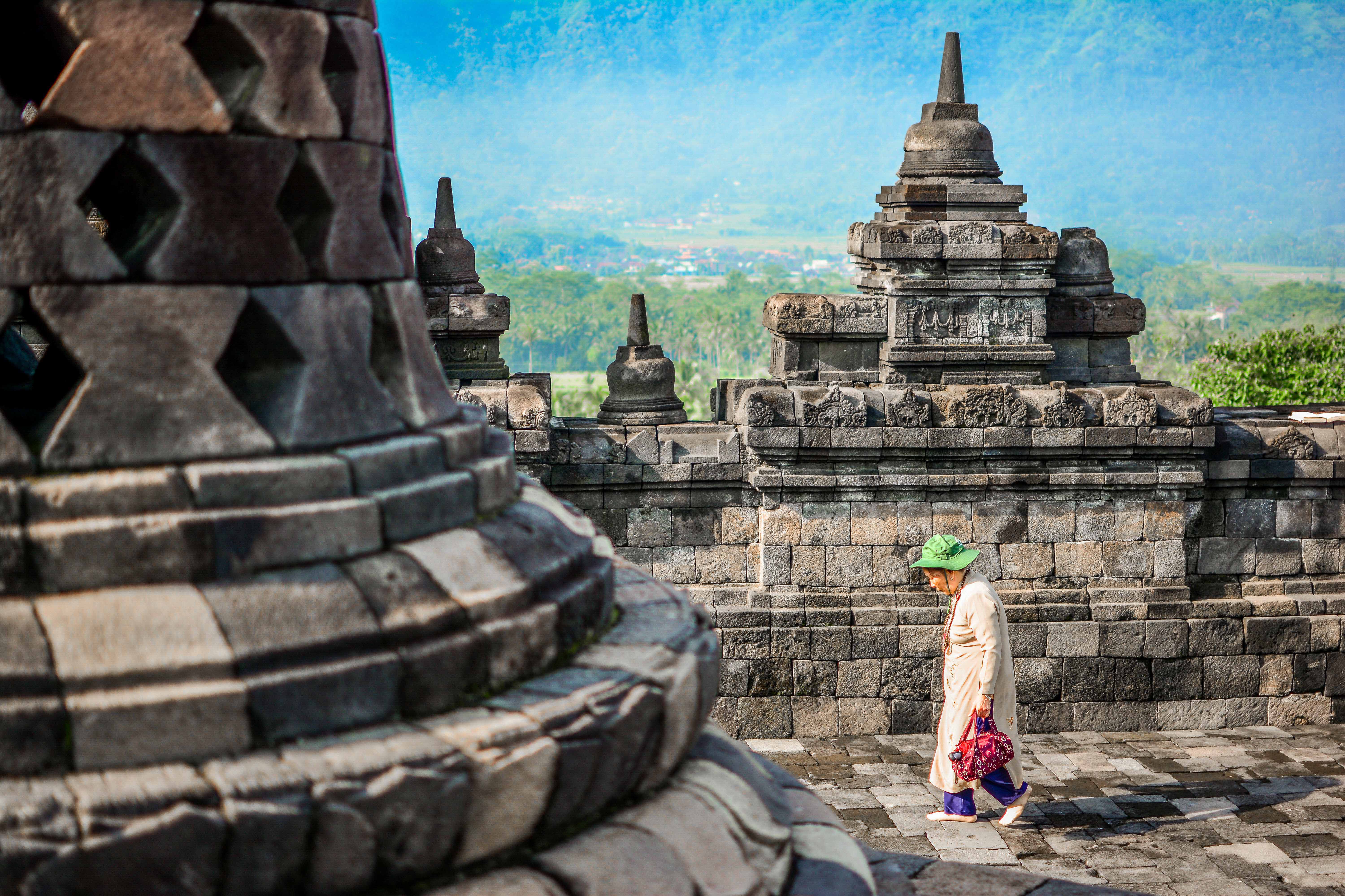 Borobudur Prambanan Indonésie java icietlabas temple blog voyage blogvoyage