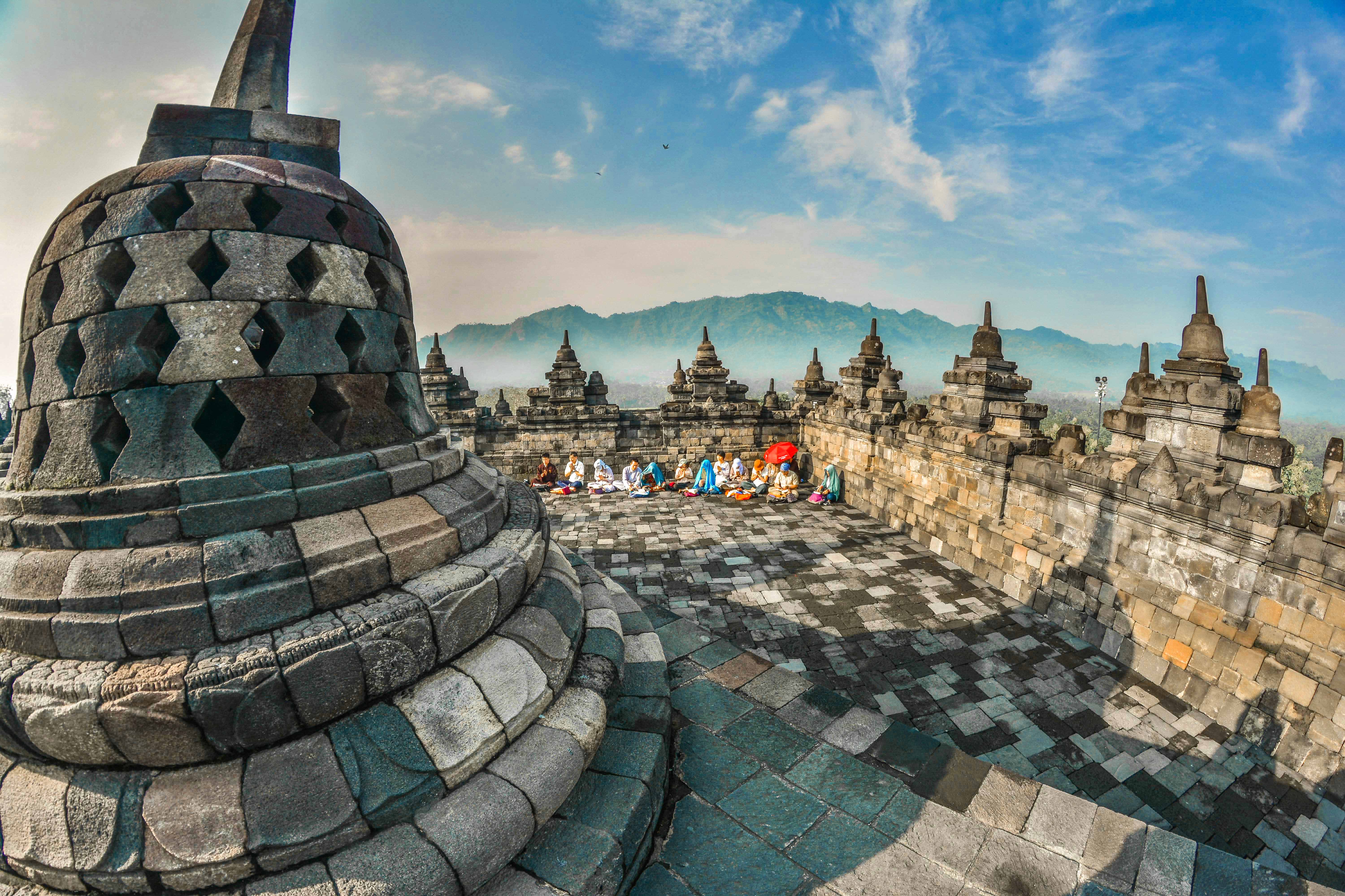Borobudur Prambanan Indonésie java icietlabas temple blog voyage blogvoyage