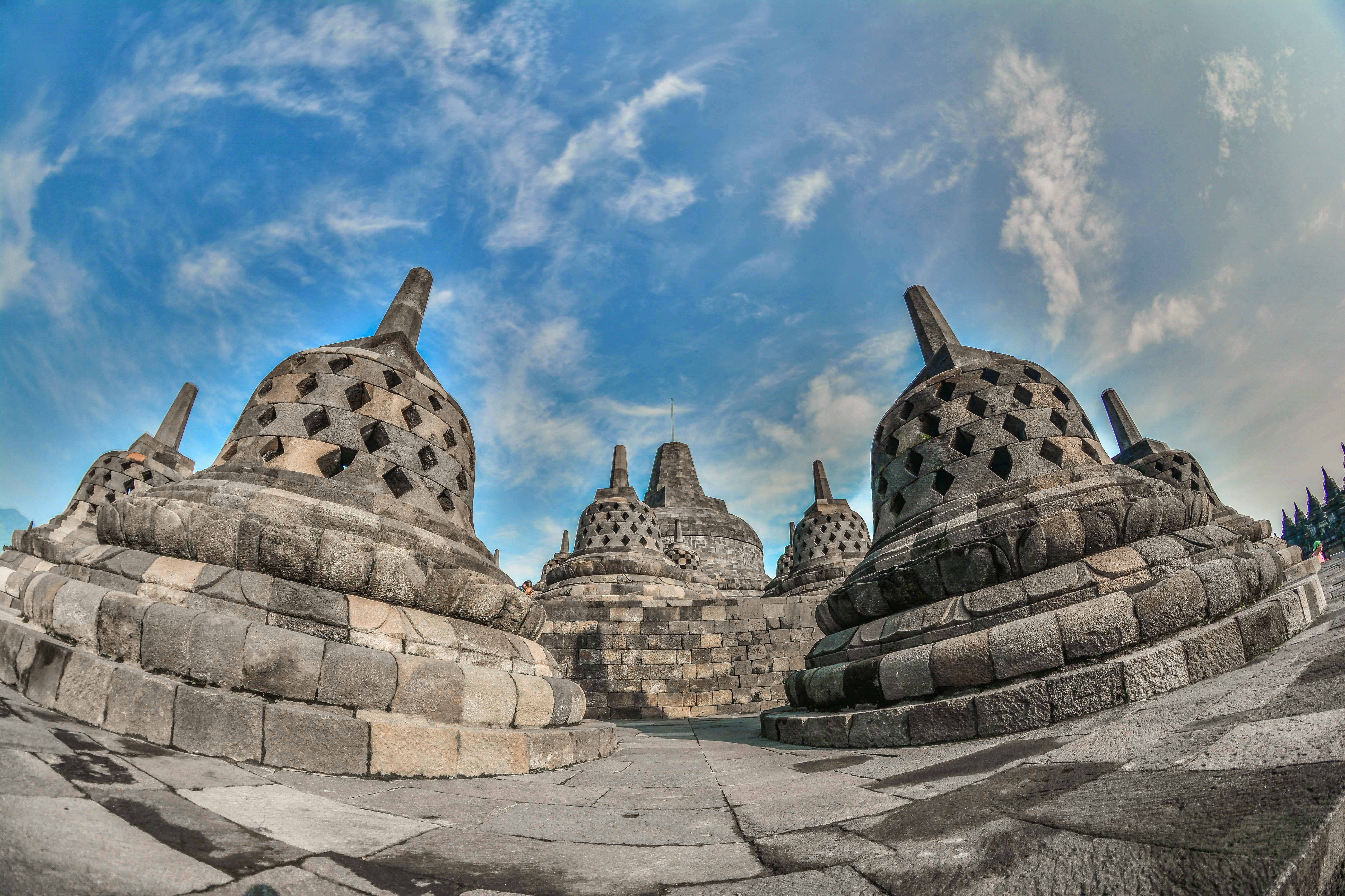 Borobudur Prambanan Indonésie java icietlabas temple blog voyage blogvoyage