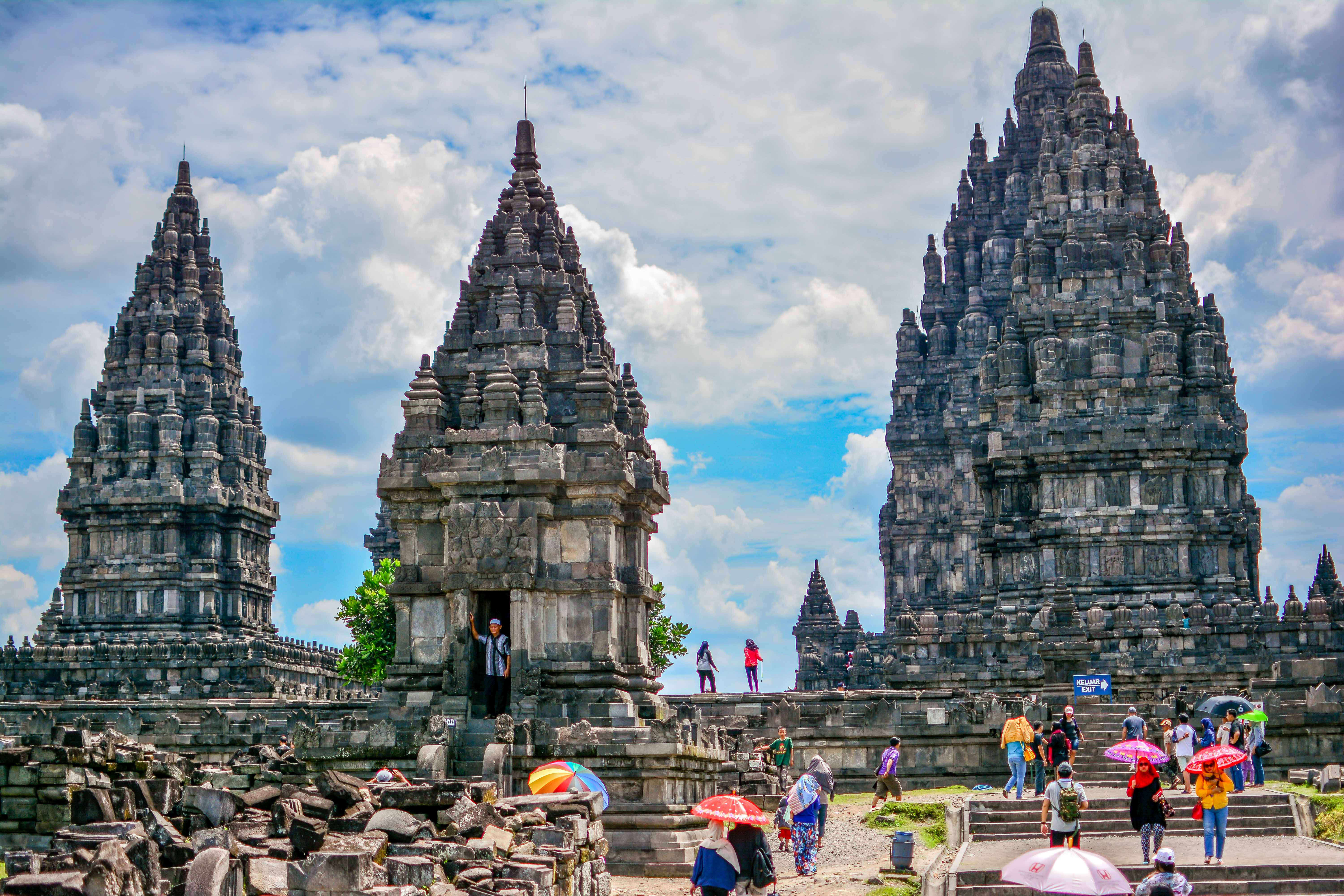 Borobudur Prambanan Indonésie java icietlabas temple blog voyage blogvoyage
