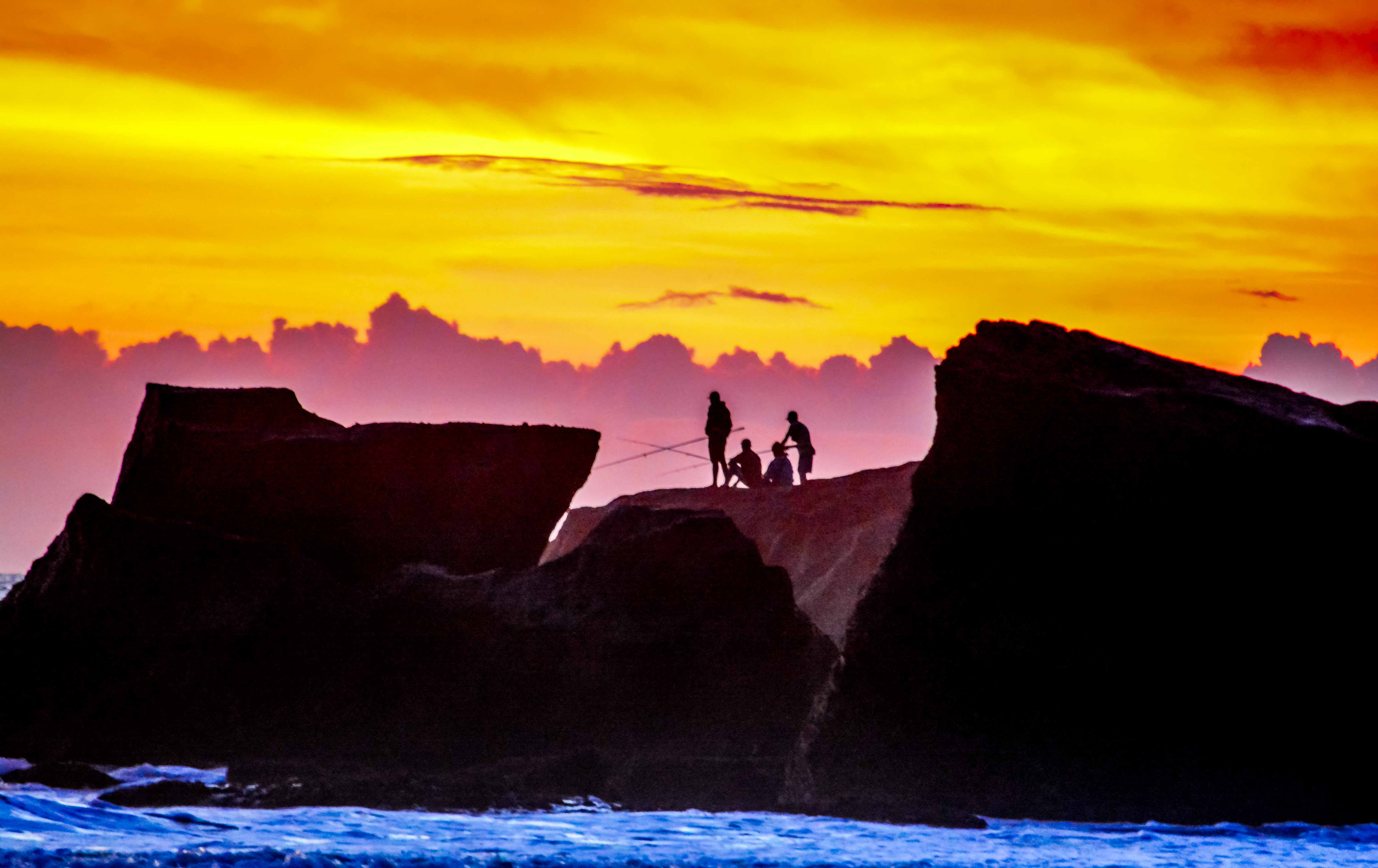 Coucher de soleil crépuscule bali indonésie kuta balian beach sanur blogvoyage blog voyage icietlabas sunset sunrise