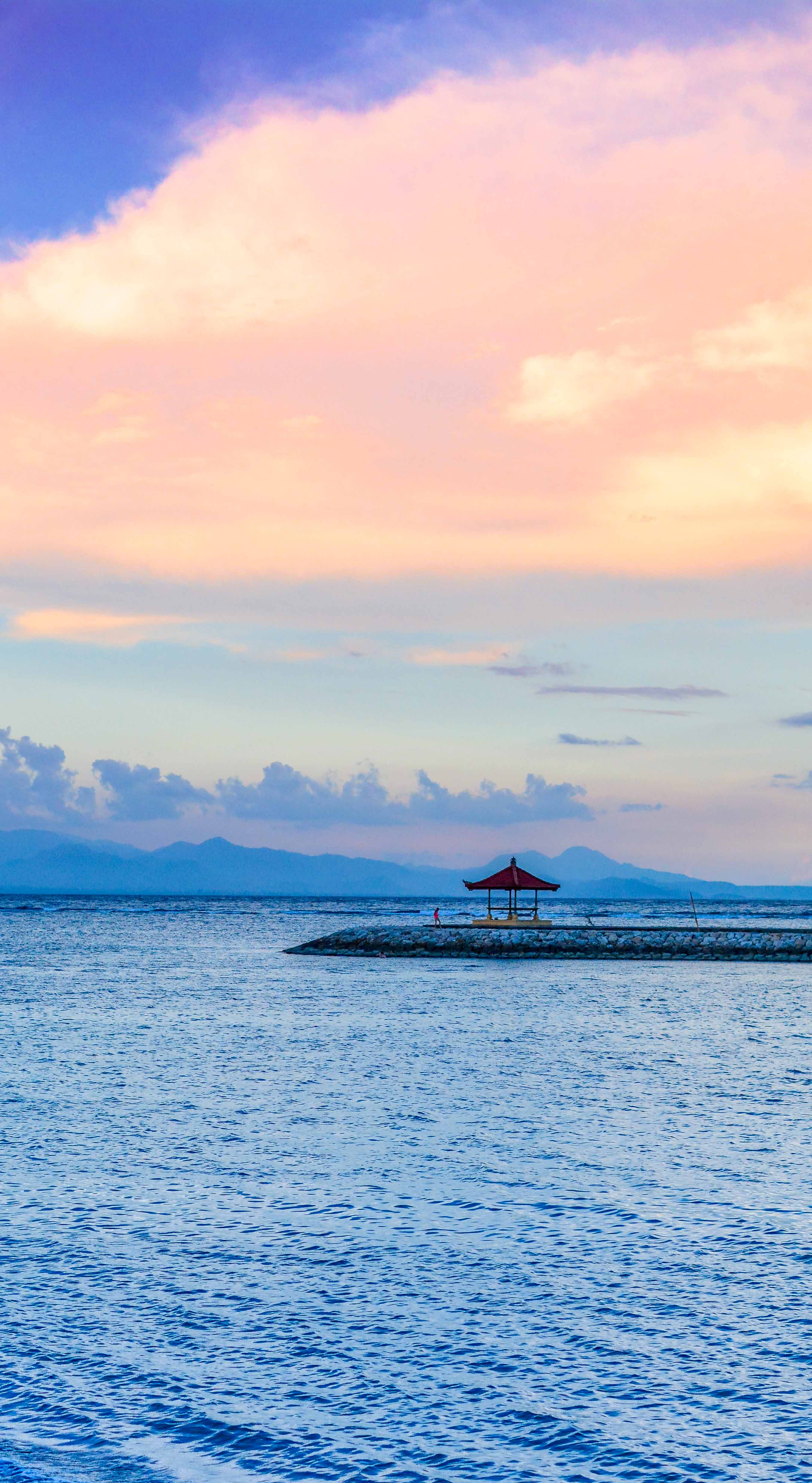 Coucher de soleil crépuscule bali indonésie kuta balian beach sanur blogvoyage blog voyage icietlabas sunset sunrise