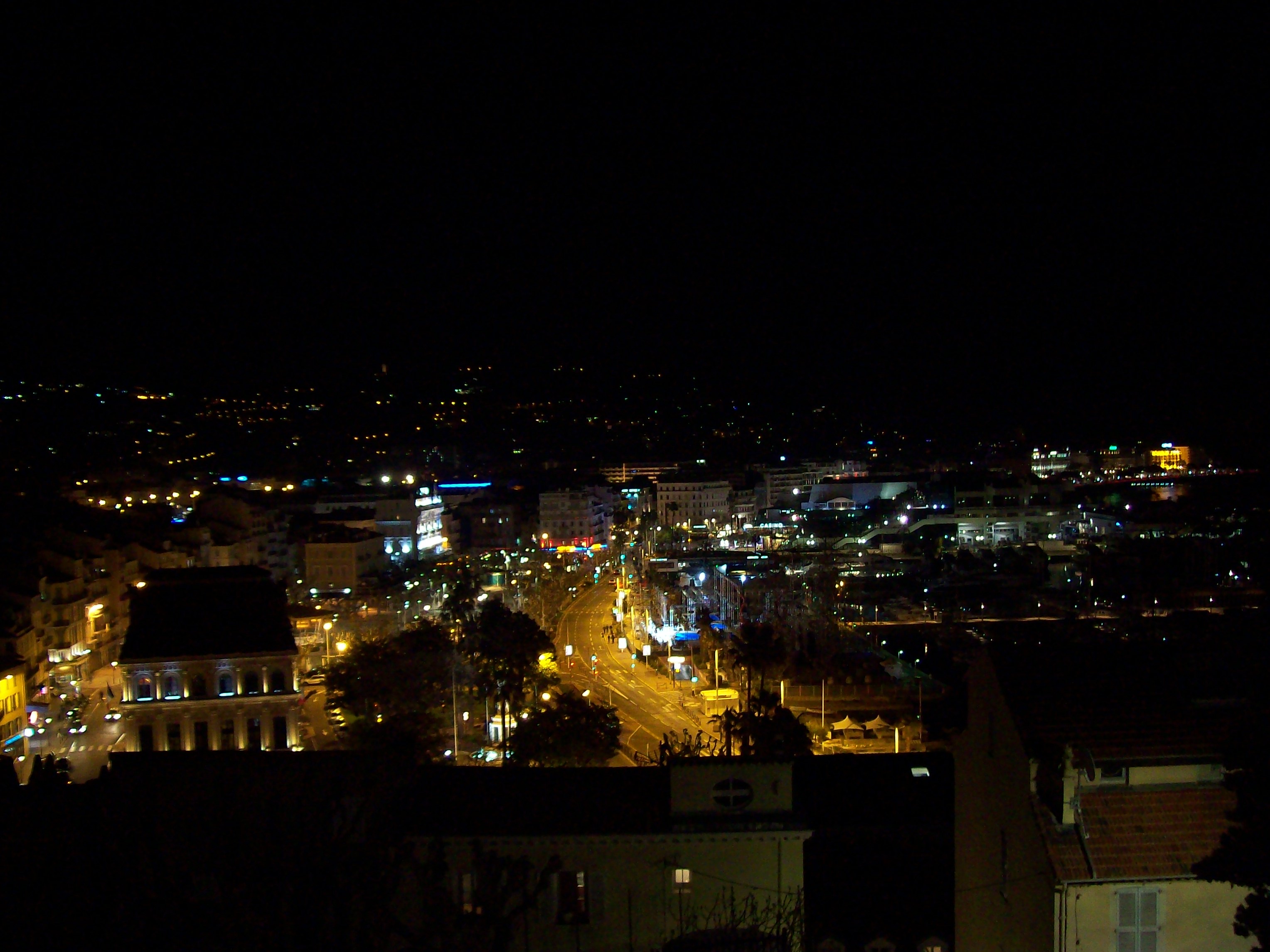 L'appareil fait il le photographe test appareil pourri photo photo de nuit cannes blogvoyage blog voyage icietlabas
