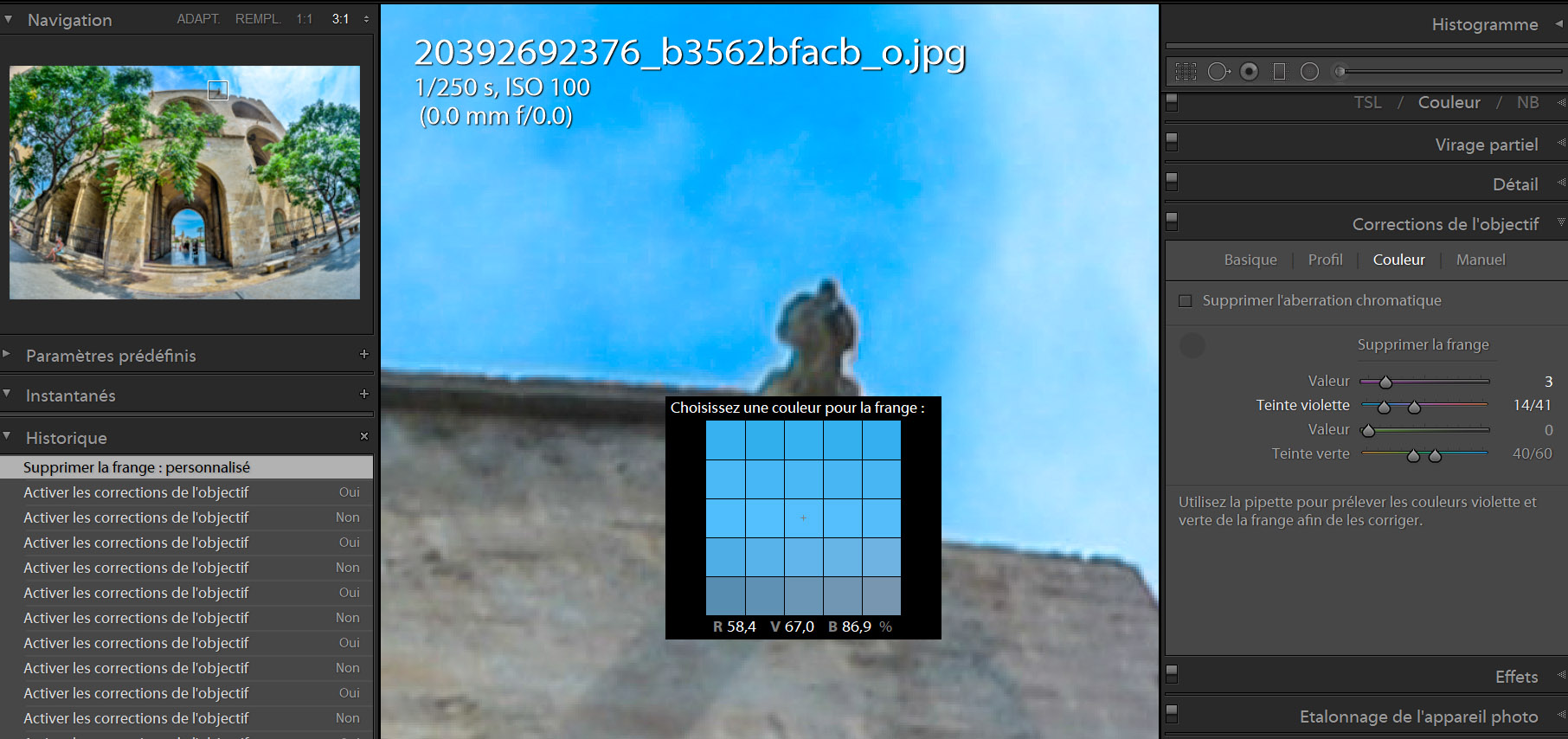 Lightroom Tutoriel Photo Photographie Blogvoyage Blogvoyage icietlabas