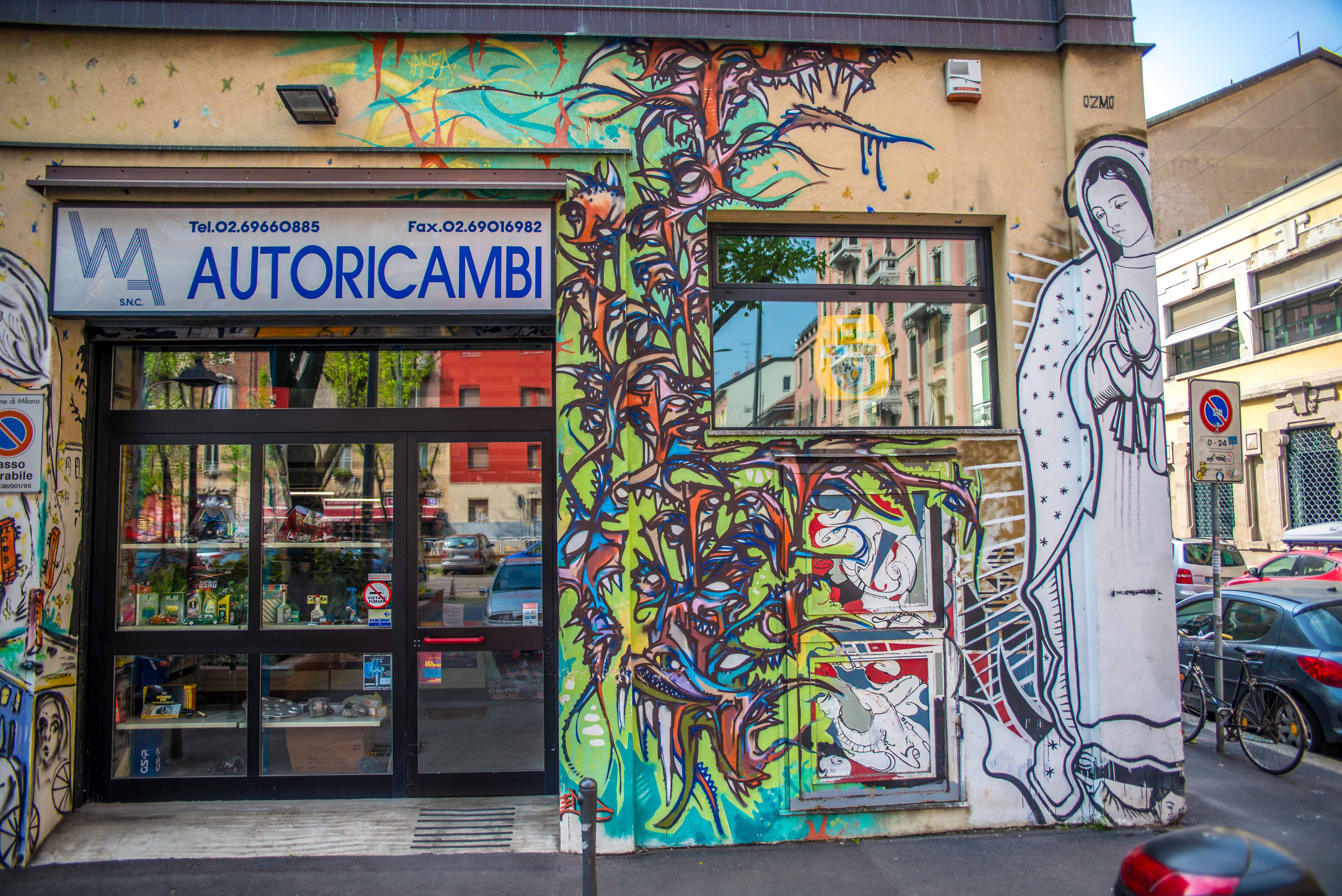 Milan streetart italie street art blog voyage blogoyage icietlabas