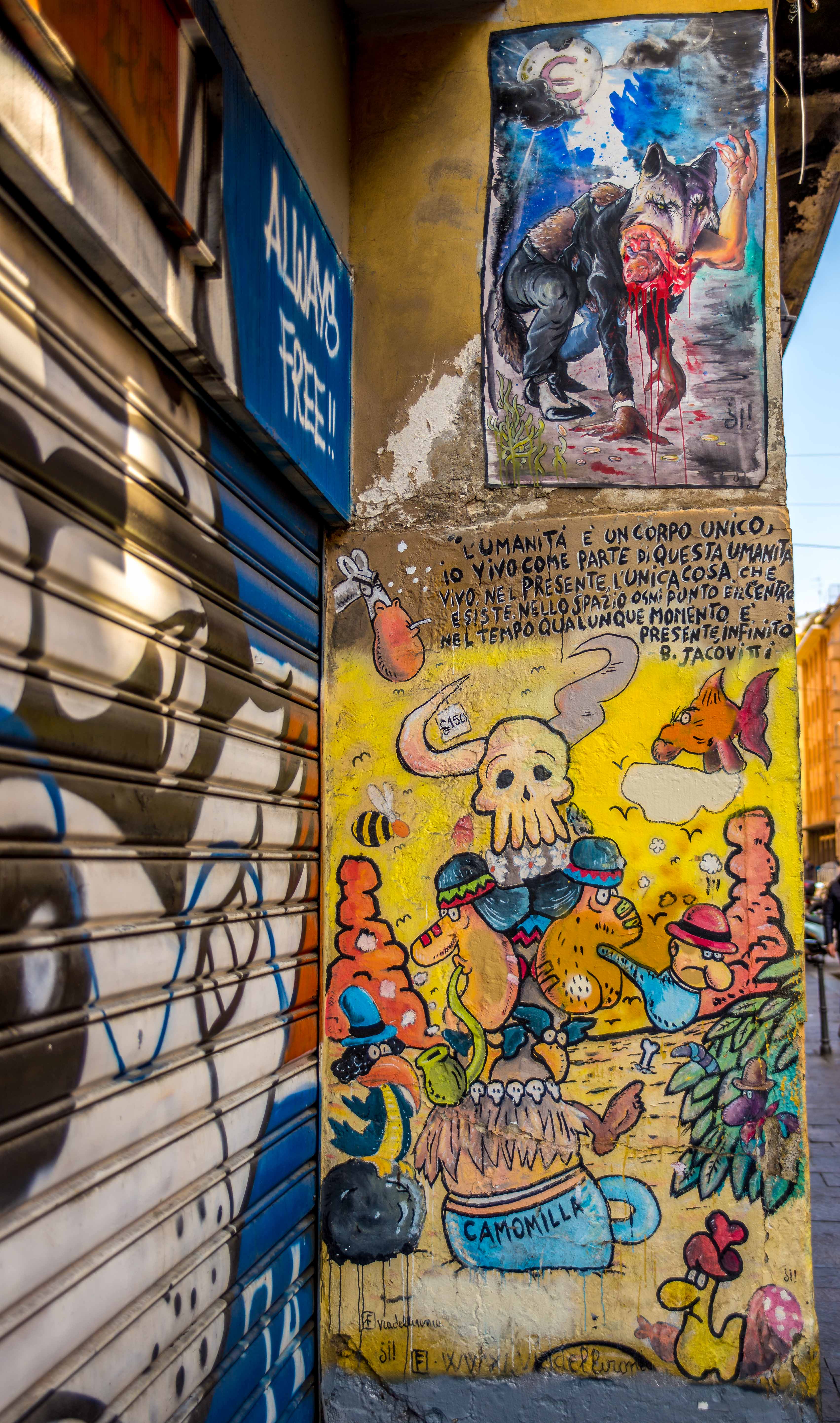 Street Art en Italie Blog voyage
