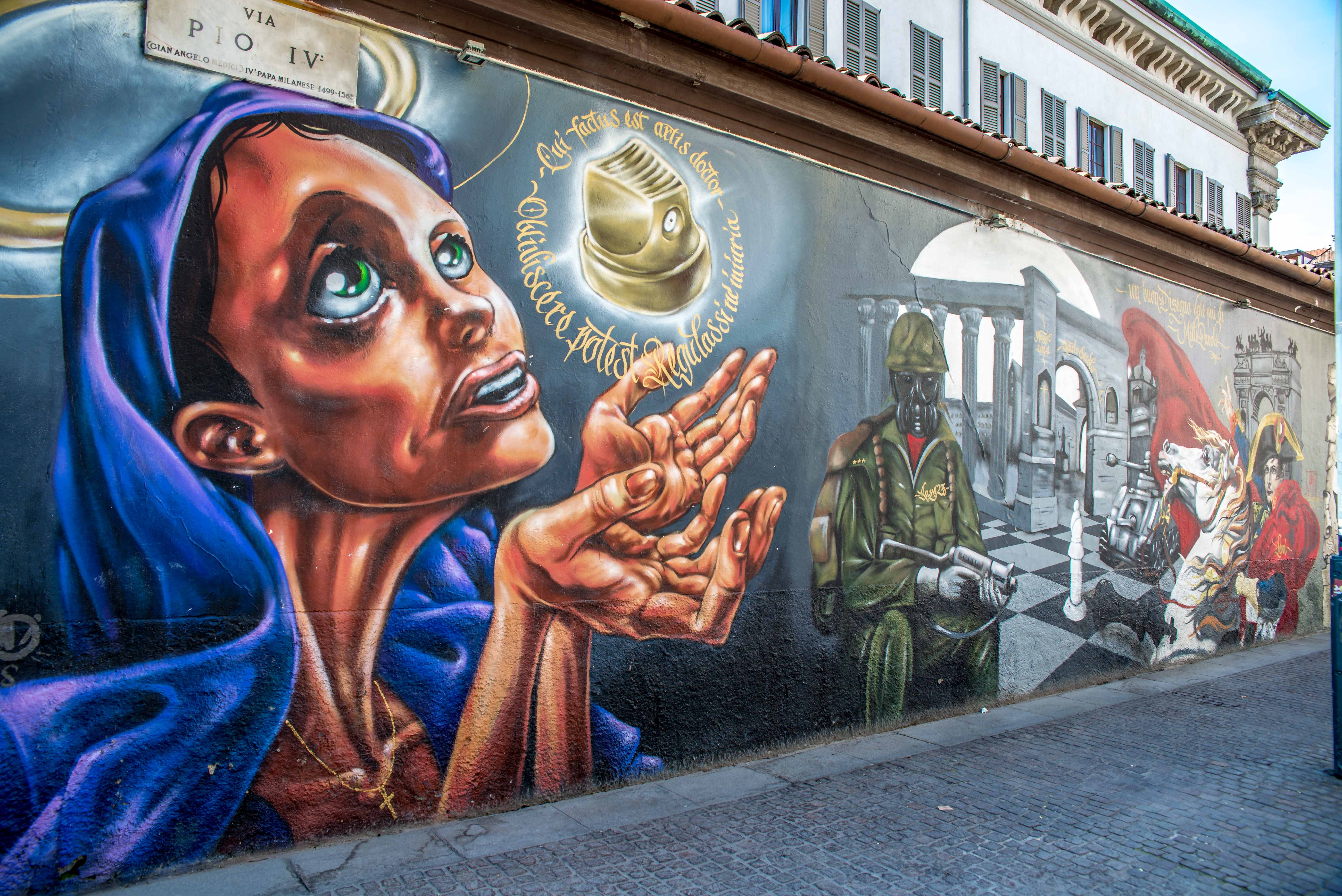 Milan streetart italie street art blog voyage blogoyage icietlabas