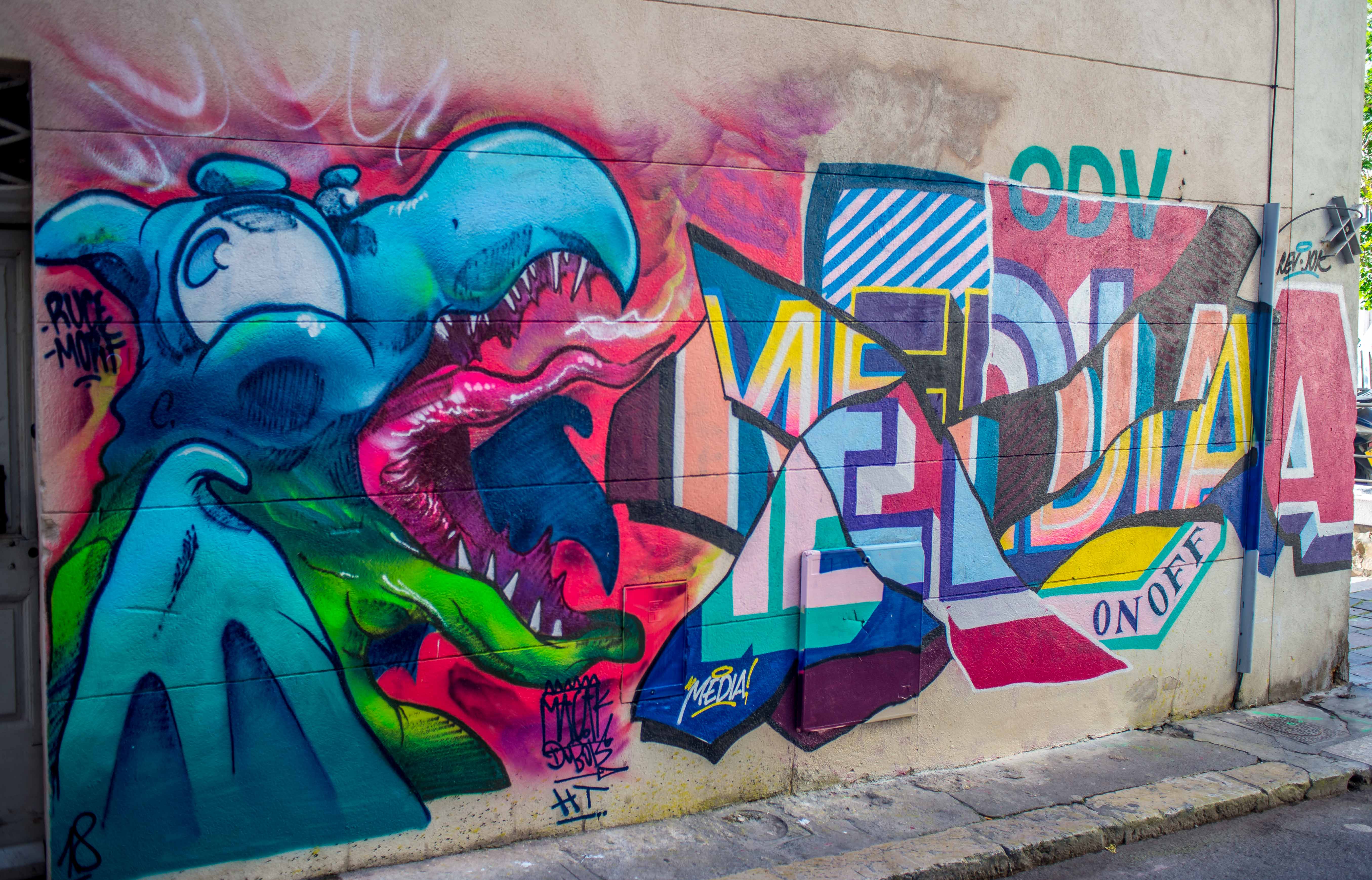 Street art à Marseille Le Panier Paca Blog voyage Icietlabas