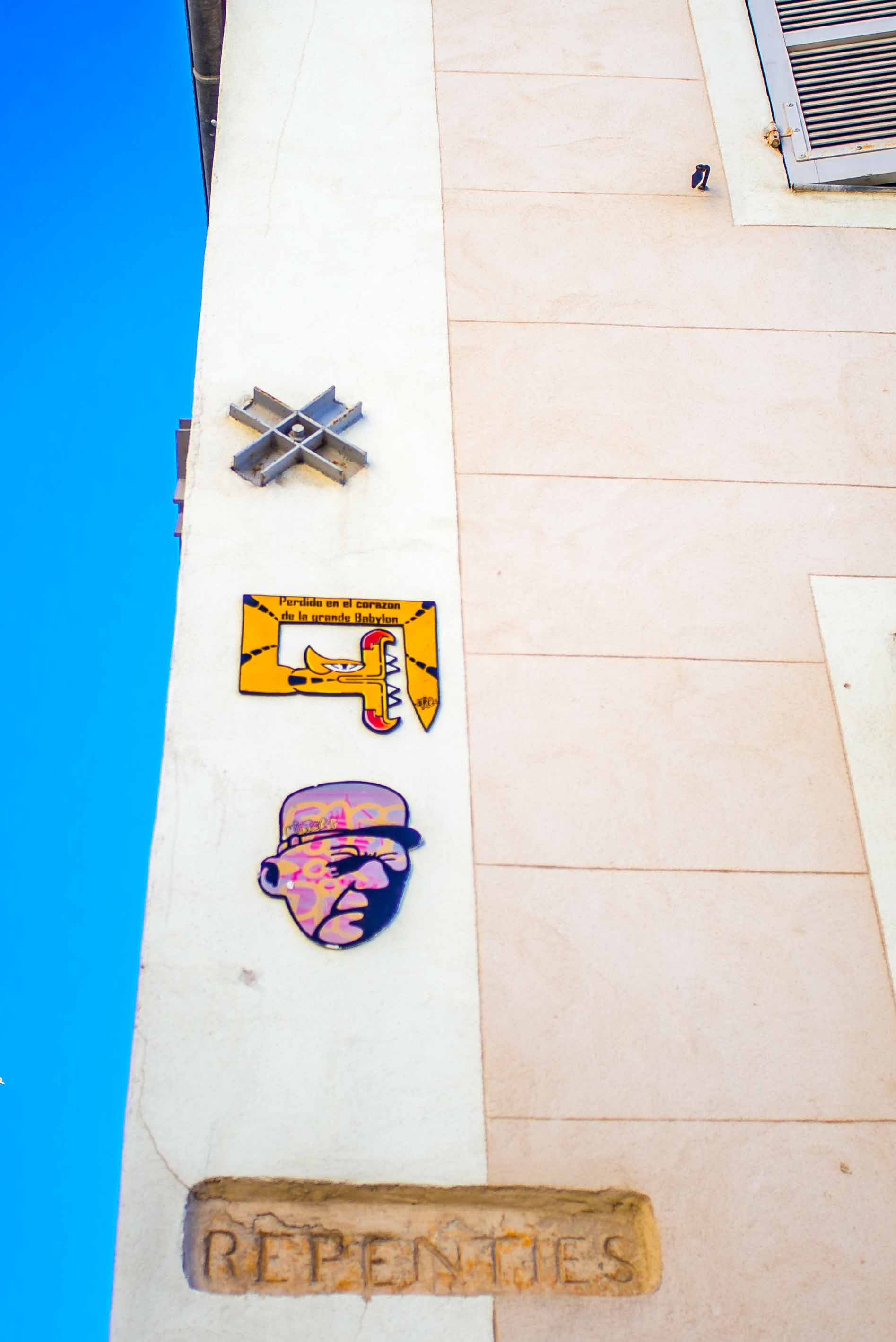 Street art à Marseille Le Panier Paca Blog voyage Icietlabas