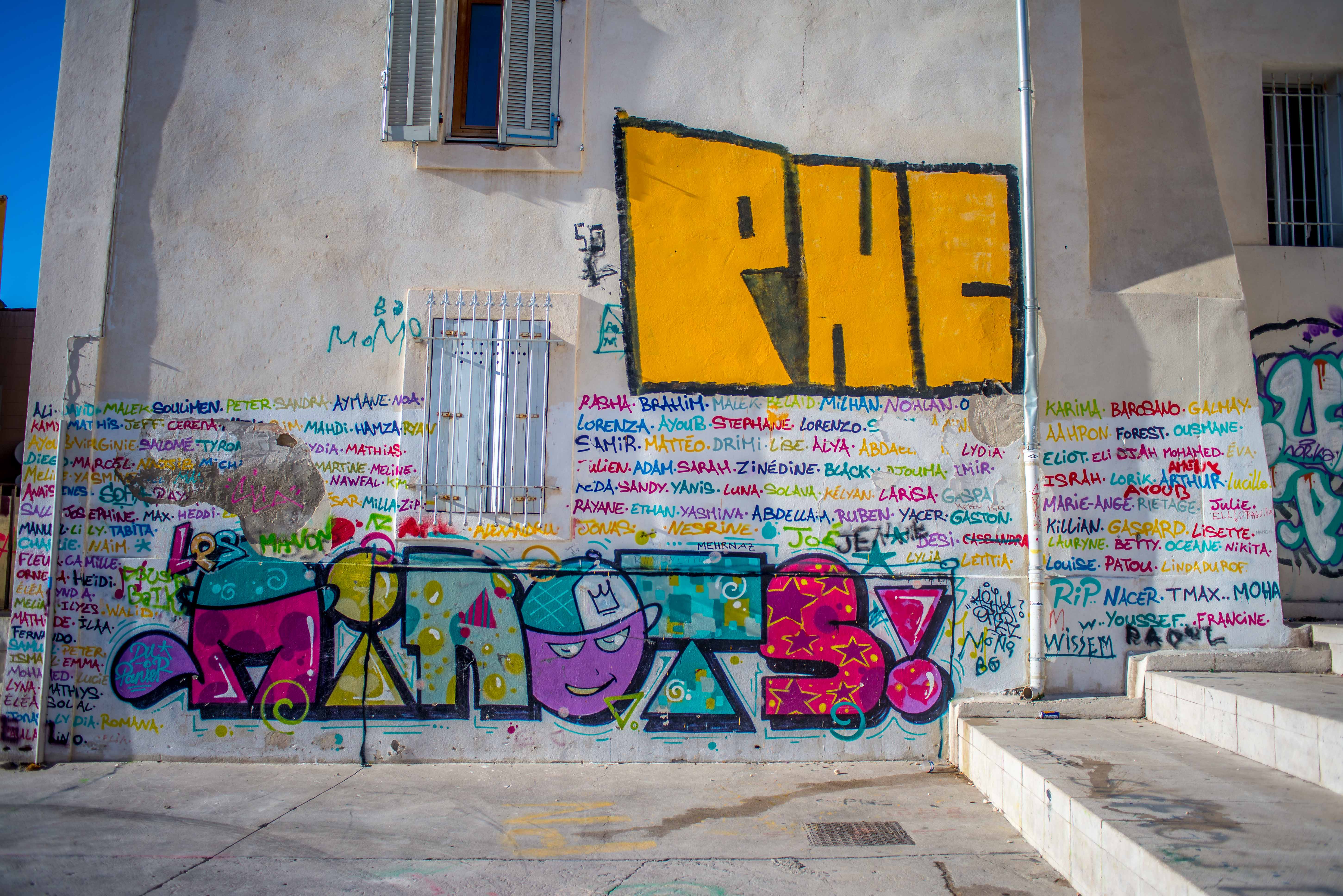 Street art à Marseille Le Panier Paca Blog voyage Icietlabas