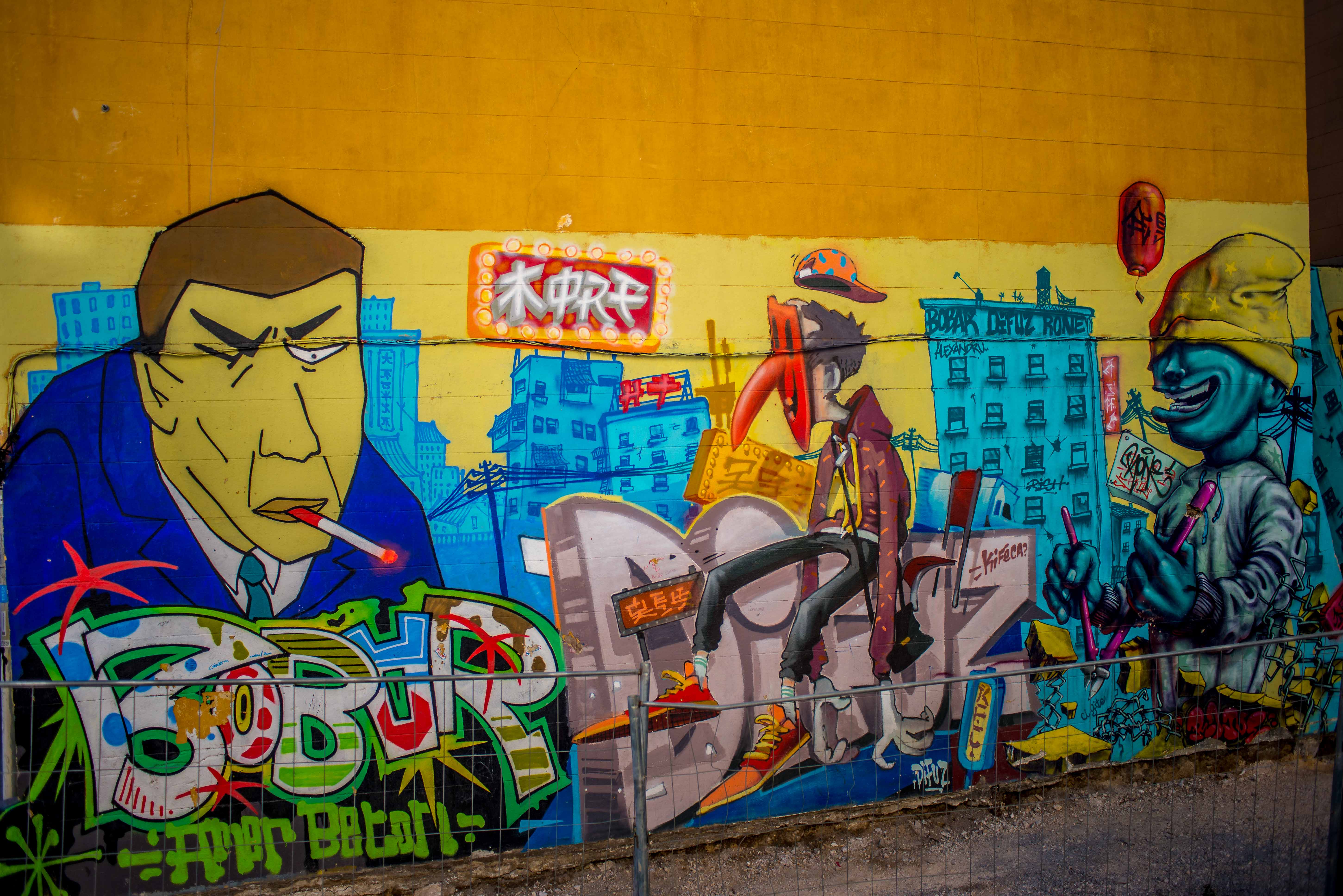 Street art à Marseille Le Panier Paca Blog voyage Icietlabas