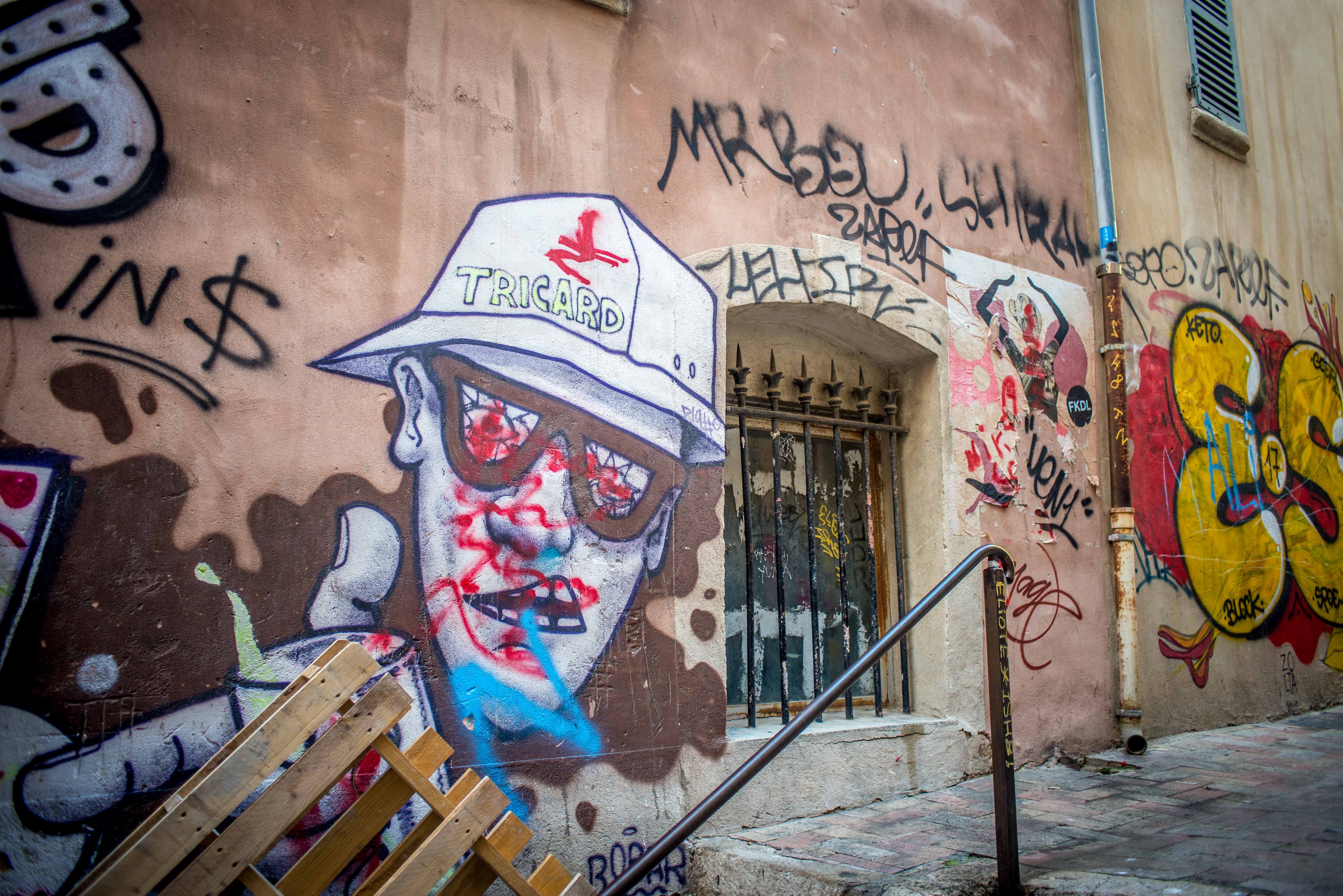 Street art à Marseille Le Panier Paca Blog voyage Icietlabas