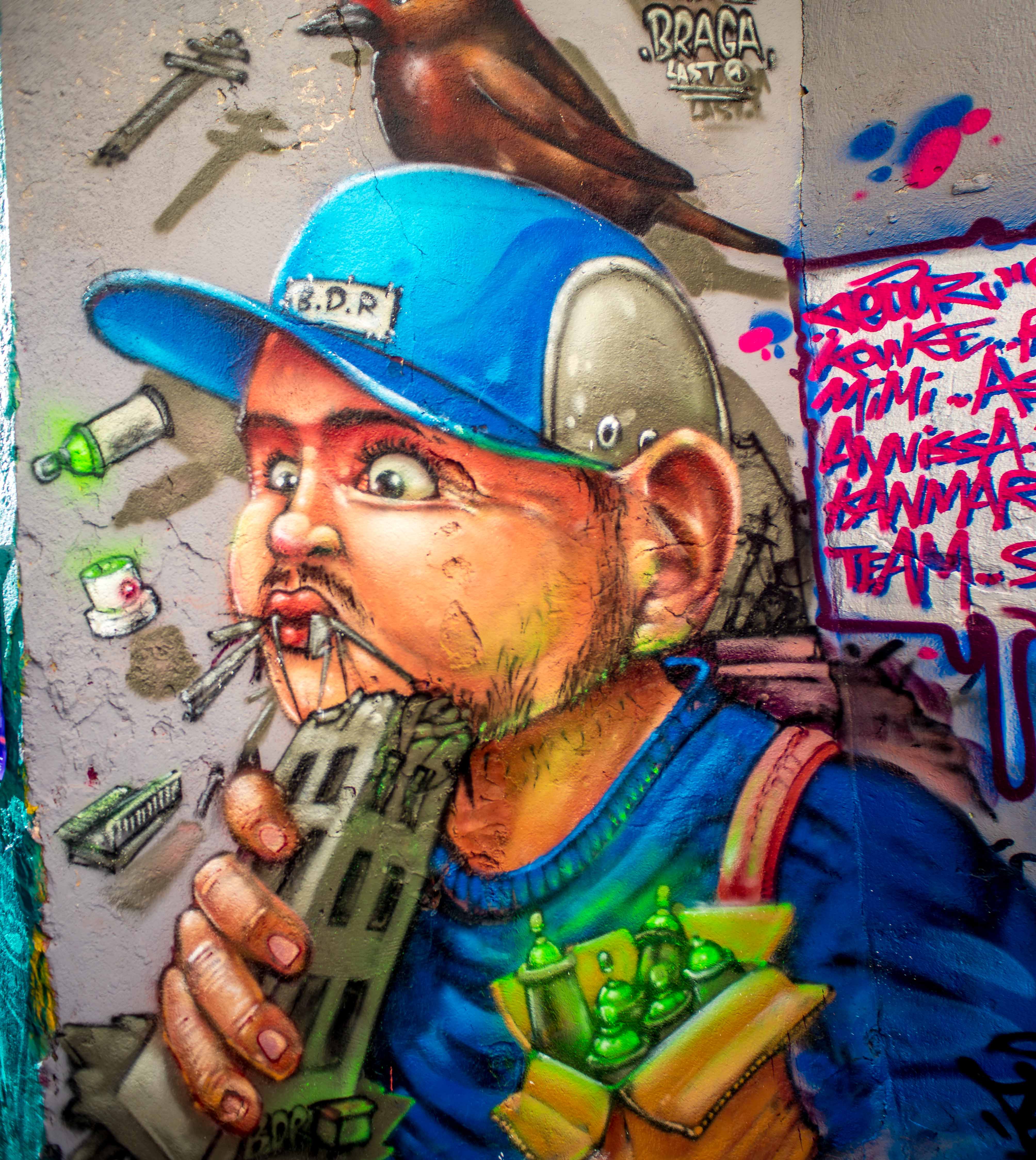 Street art à Marseille Le Panier Paca Blog voyage Icietlabas