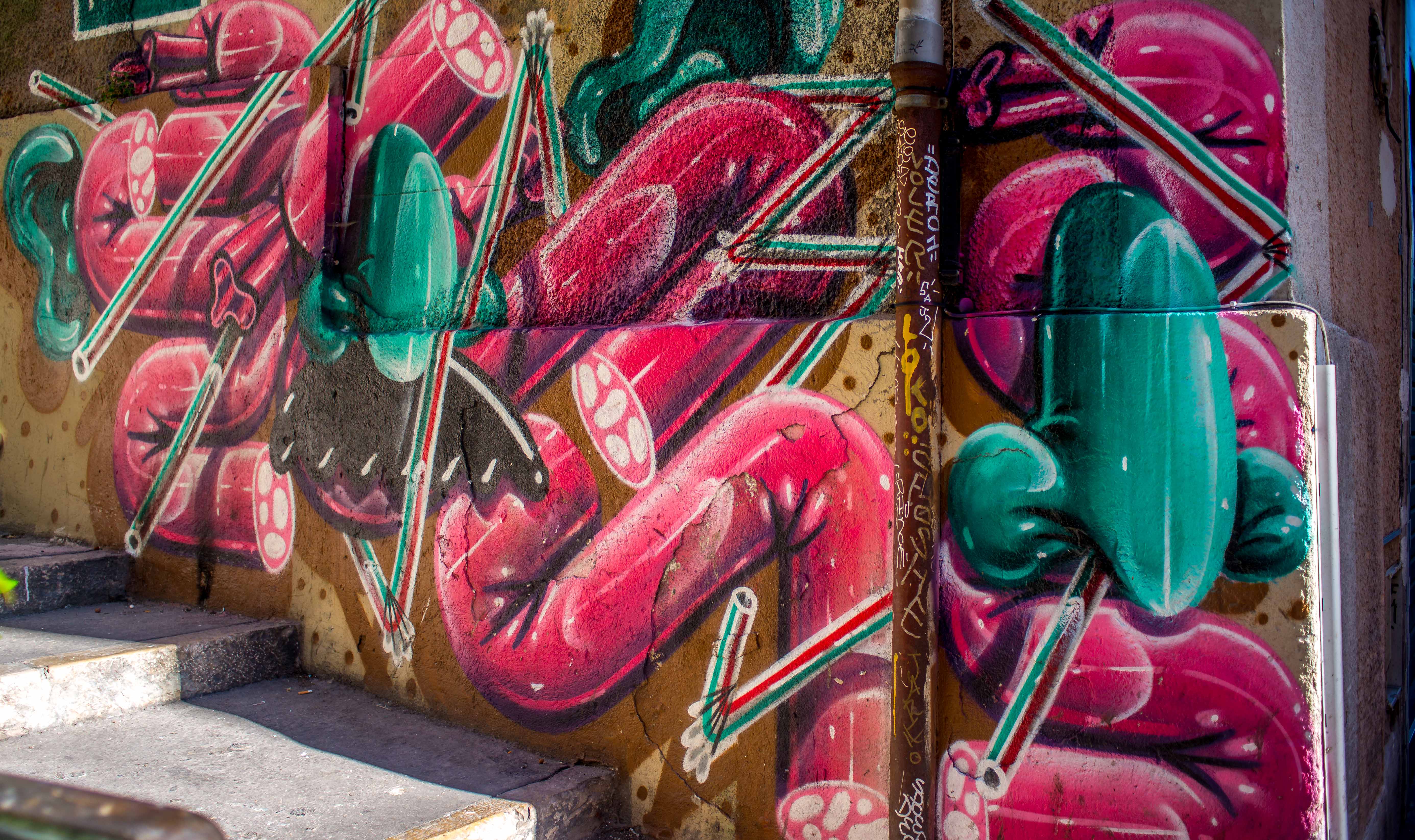 Street art à Marseille Le Panier Paca Blog voyage Icietlabas