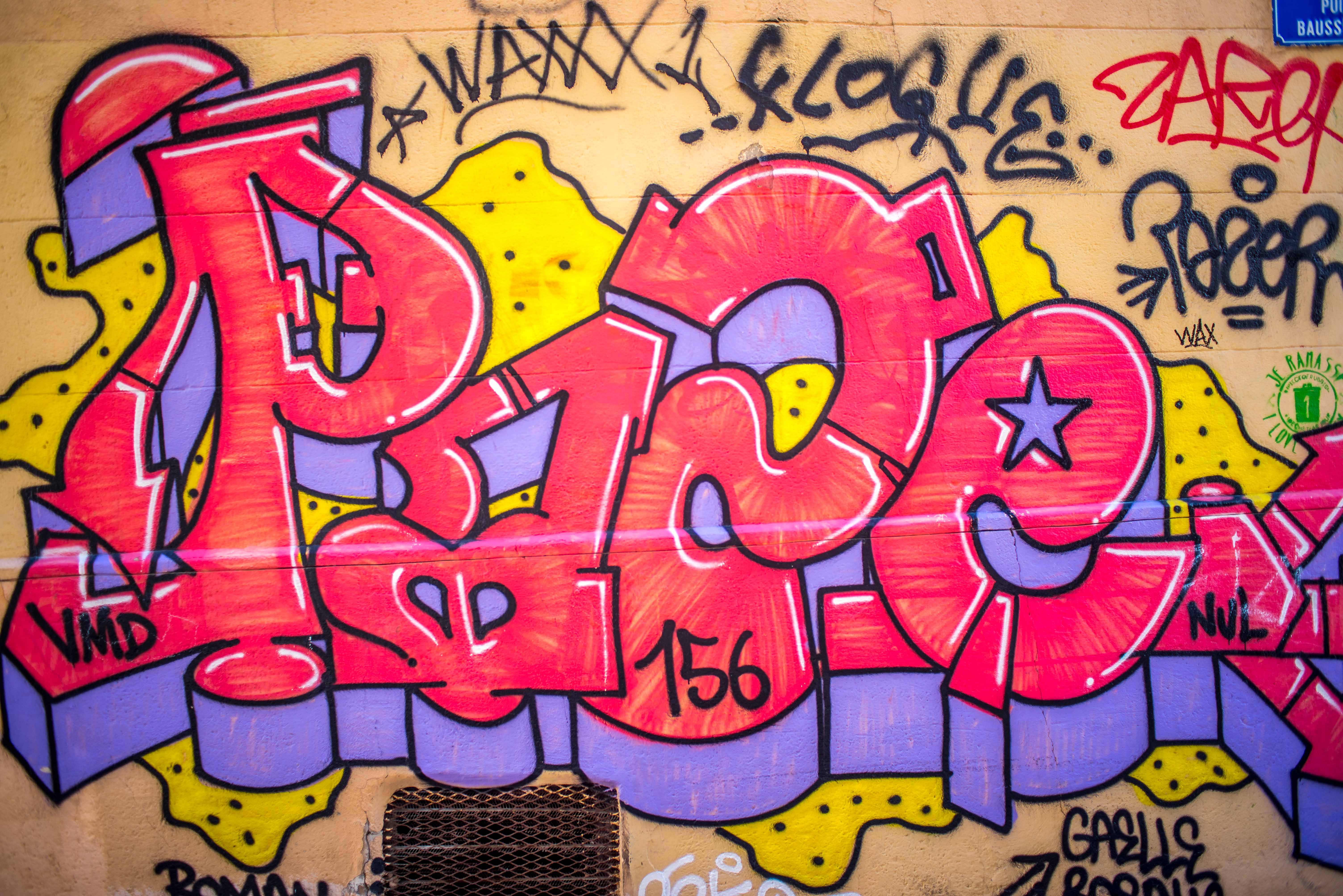 Street art à Marseille Le Panier Paca Blog voyage Icietlabas