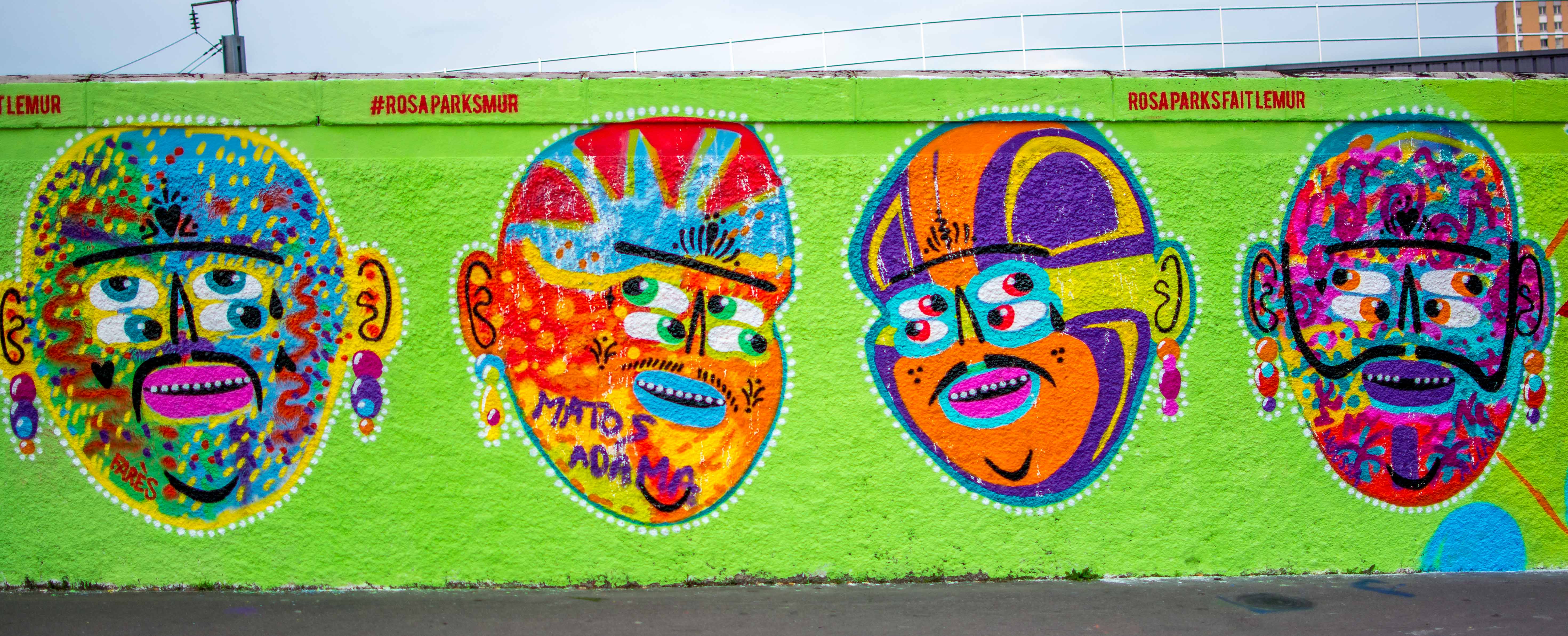 rosa parks fait le mur streetart street art paris blogvoyage blog voyage icietlabas