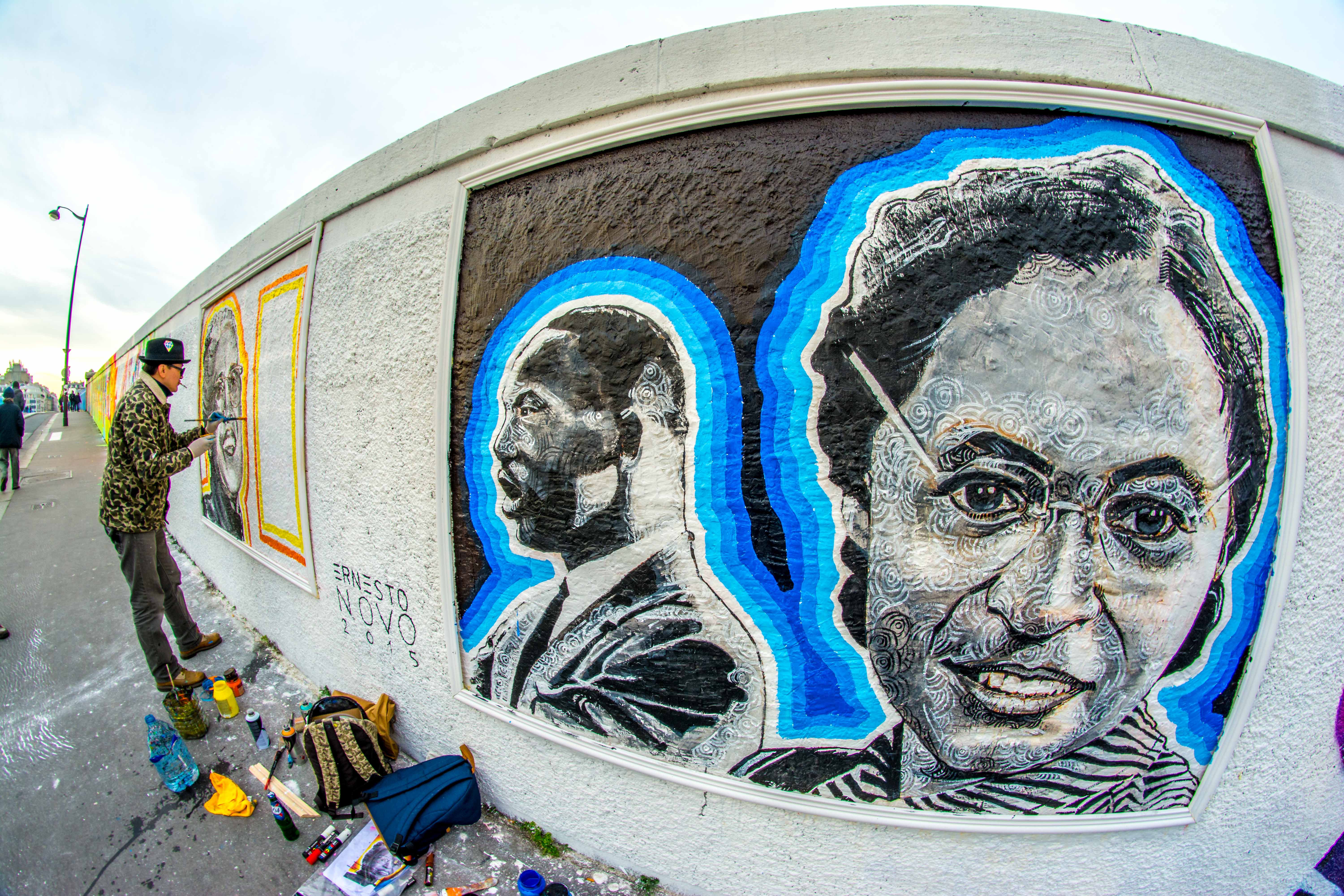 rosa parks fait le mur streetart street art paris blogvoyage blog voyage icietlabas