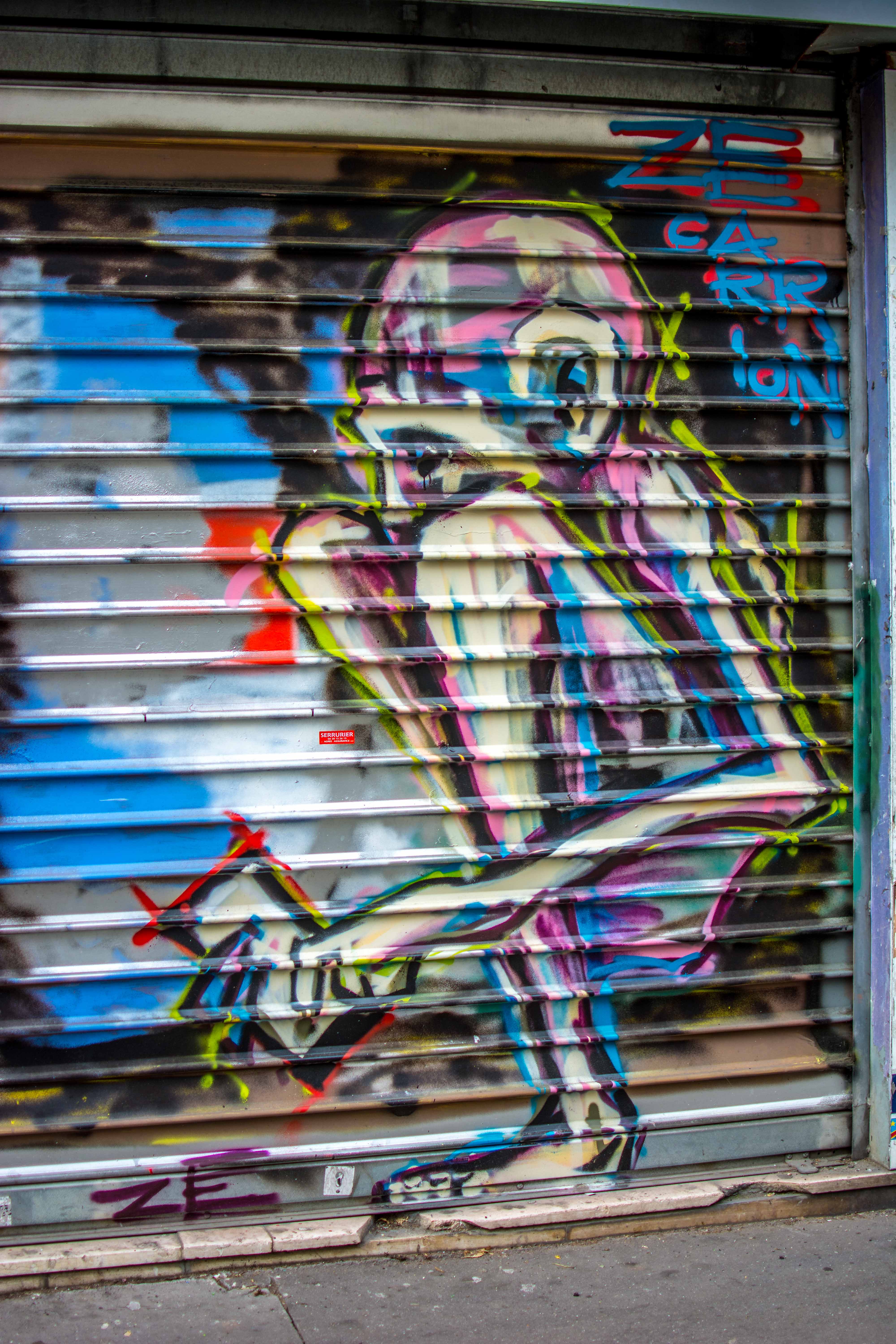 Street Art à Paris blog de voyage
