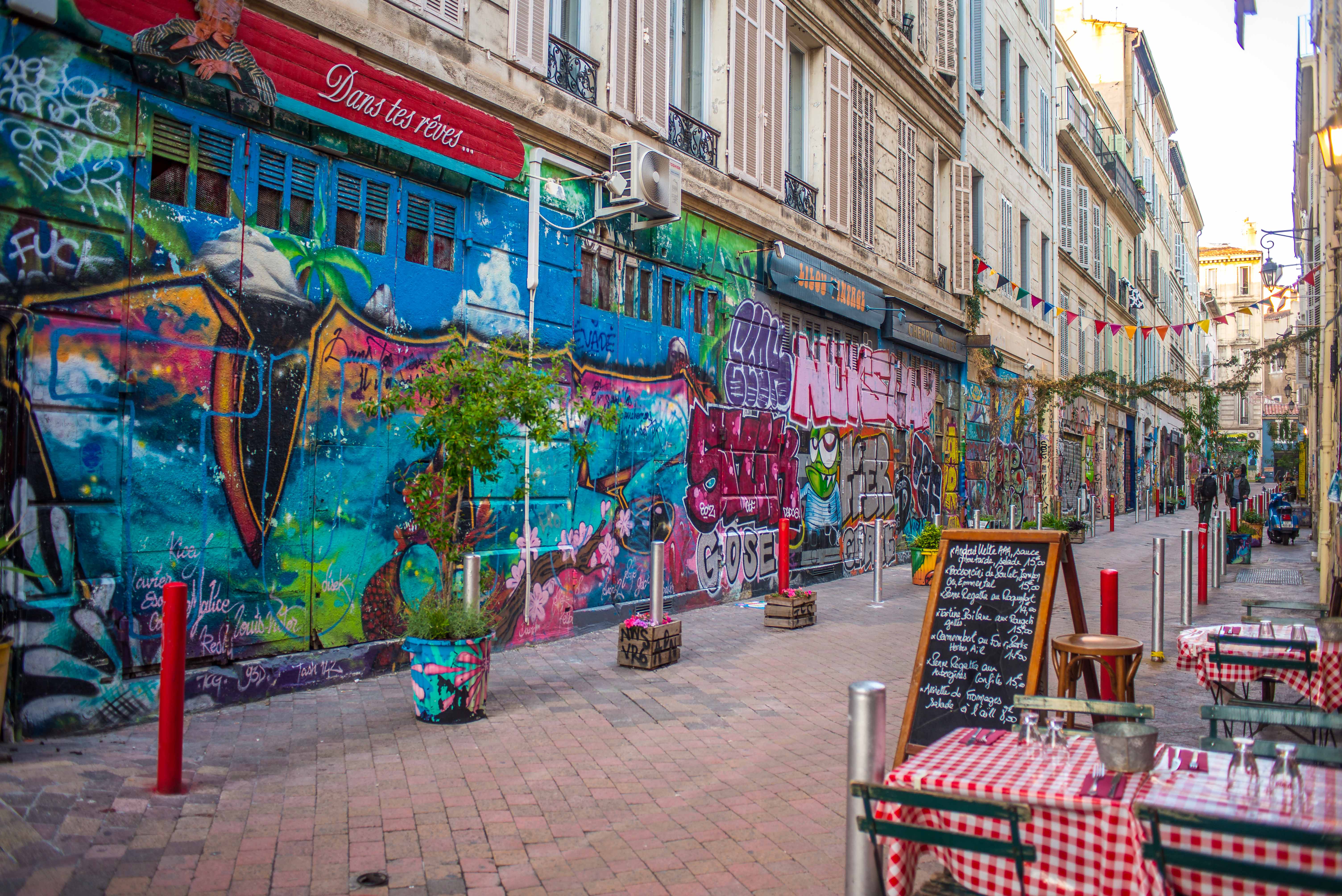 Marseille street art cours julien Paca Provence Alpes Côte D'Azur Blog Voyage Icietlabas