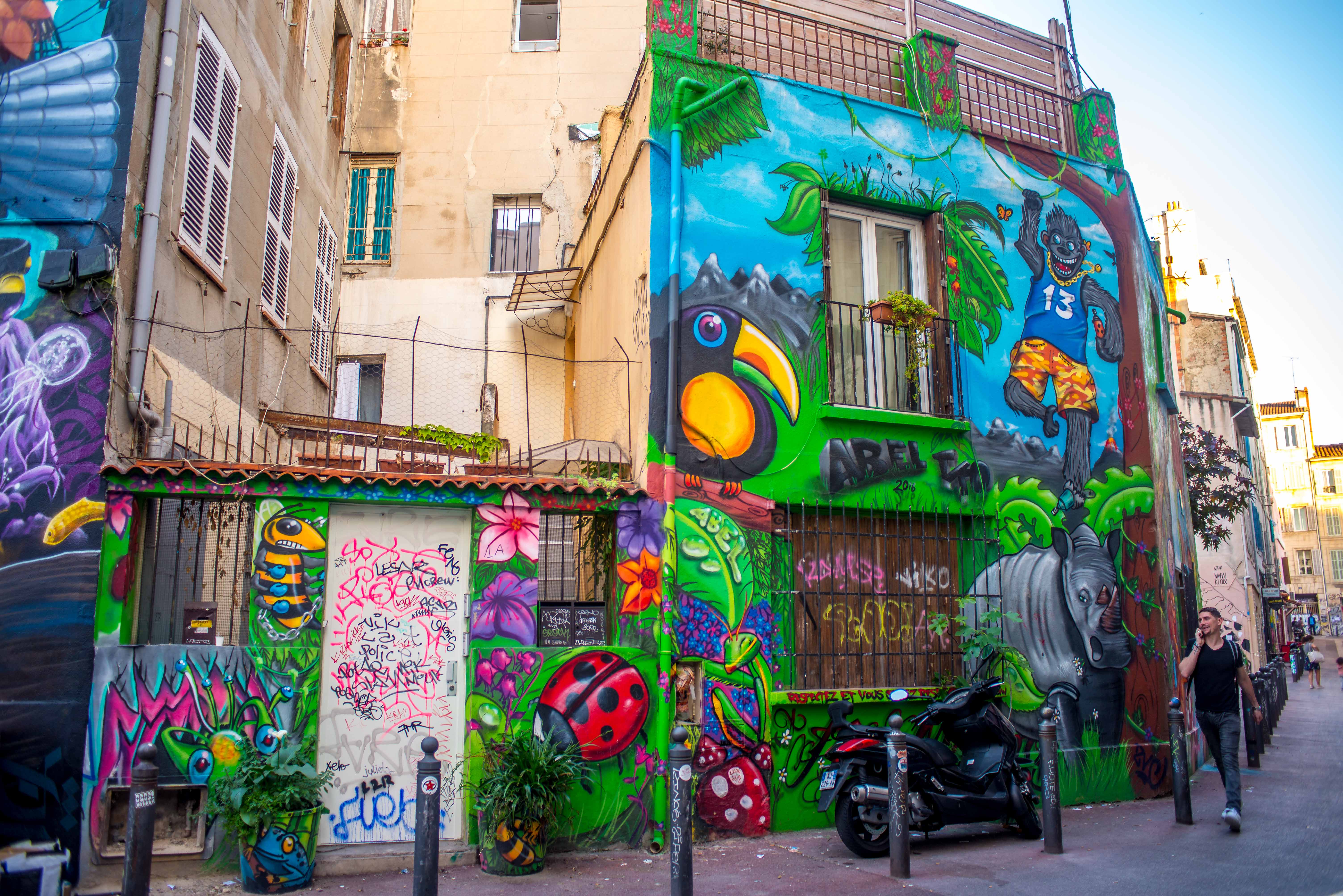 Marseille street art cours julien Paca Provence Alpes Côte D'Azur Blog Voyage Icietlabas