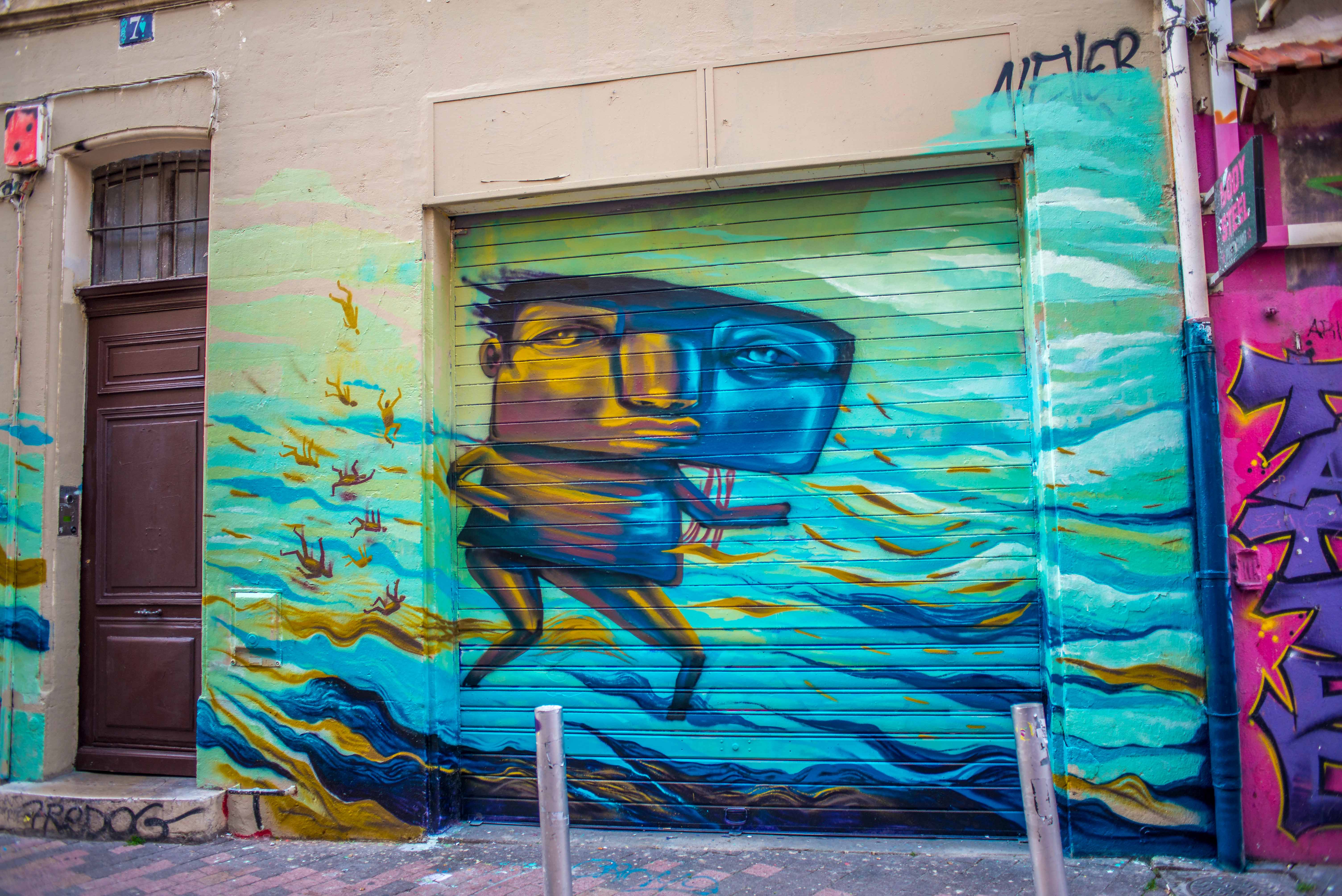 Marseille street art cours julien Paca Provence Alpes Côte D'Azur Blog Voyage Icietlabas
