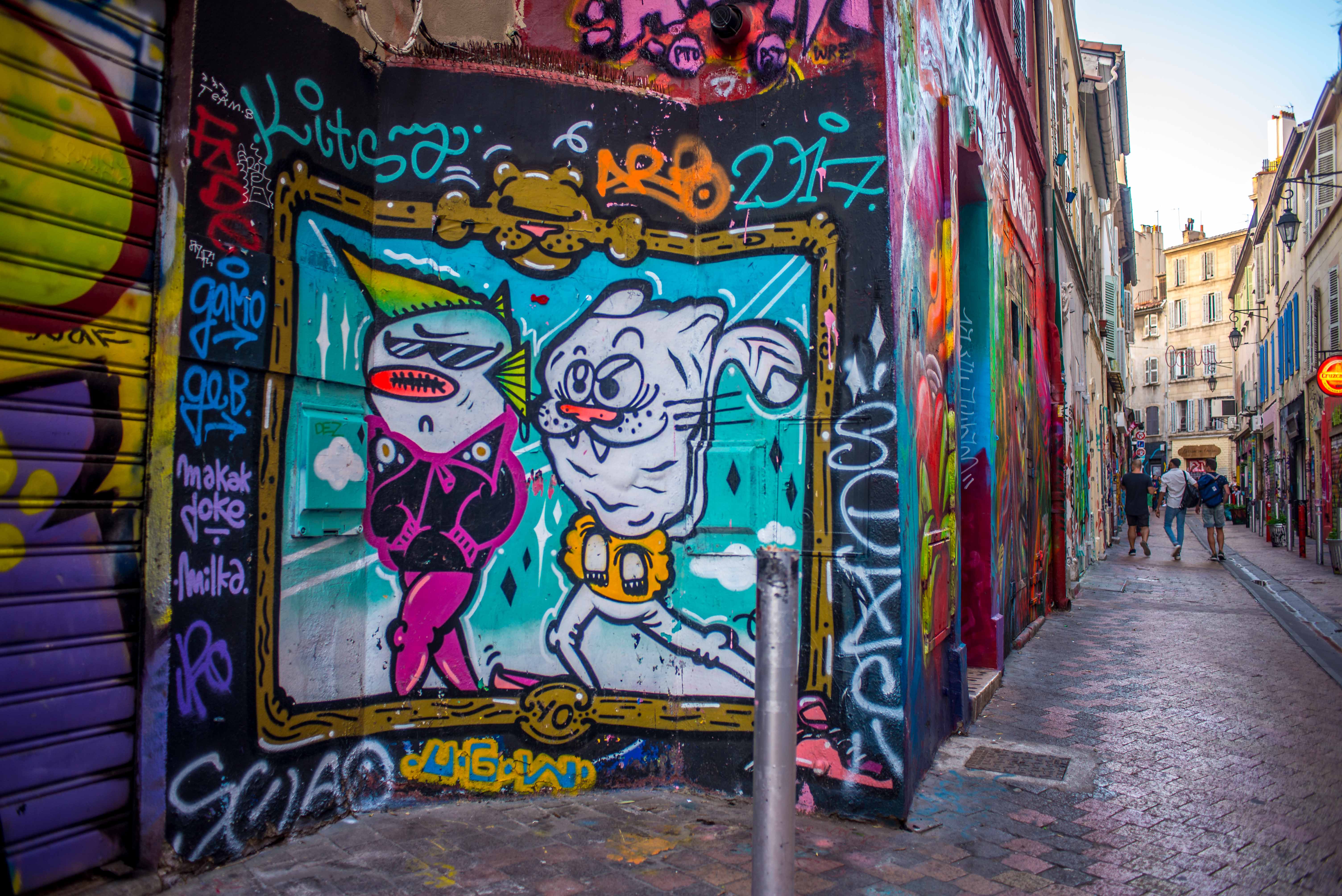 Marseille street art cours julien Paca Provence Alpes Côte D'Azur Blog Voyage Icietlabas