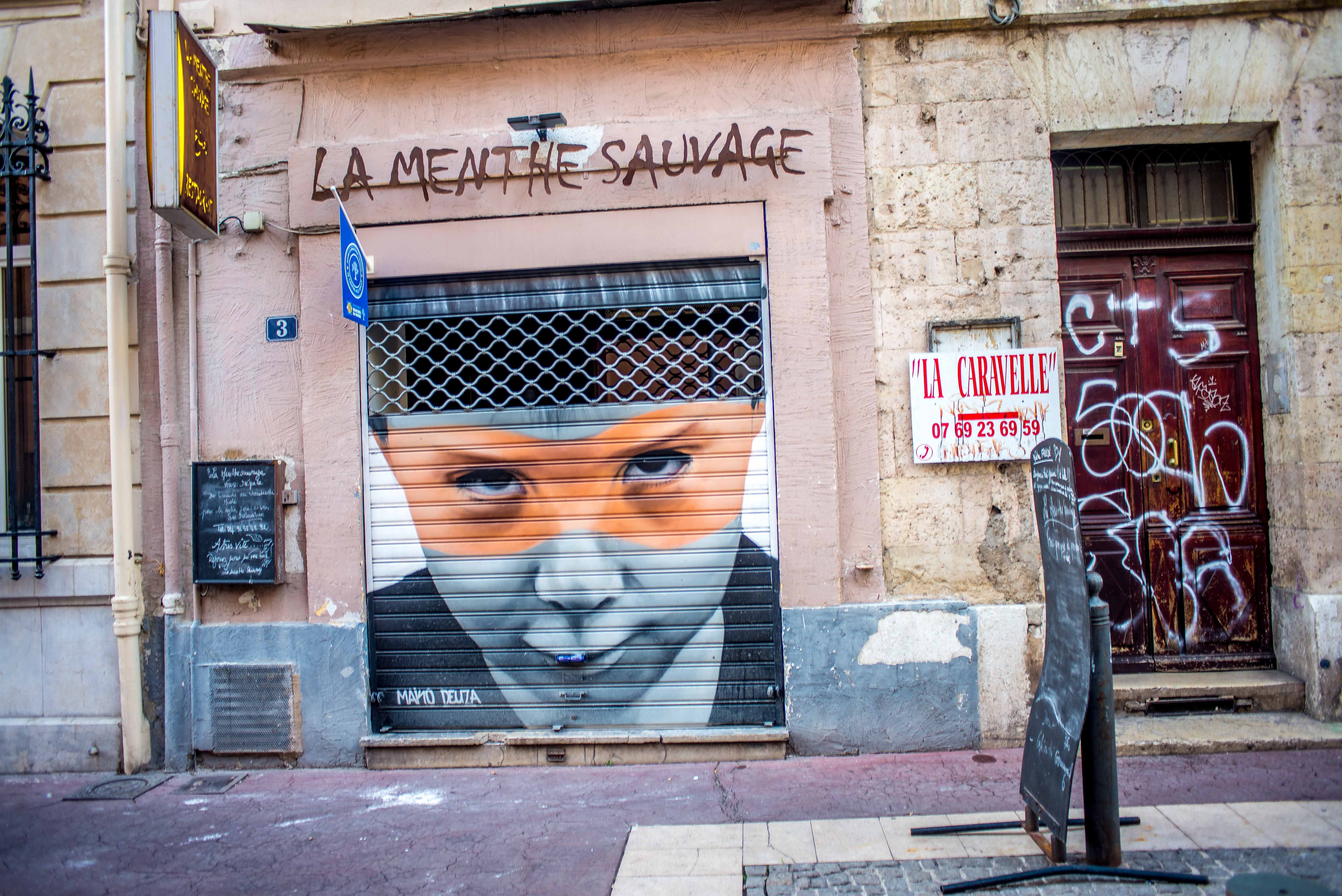 Marseille street art rue mazagran Paca Provence Alpes Côte D'Azur Blog Voyage Icietlabas