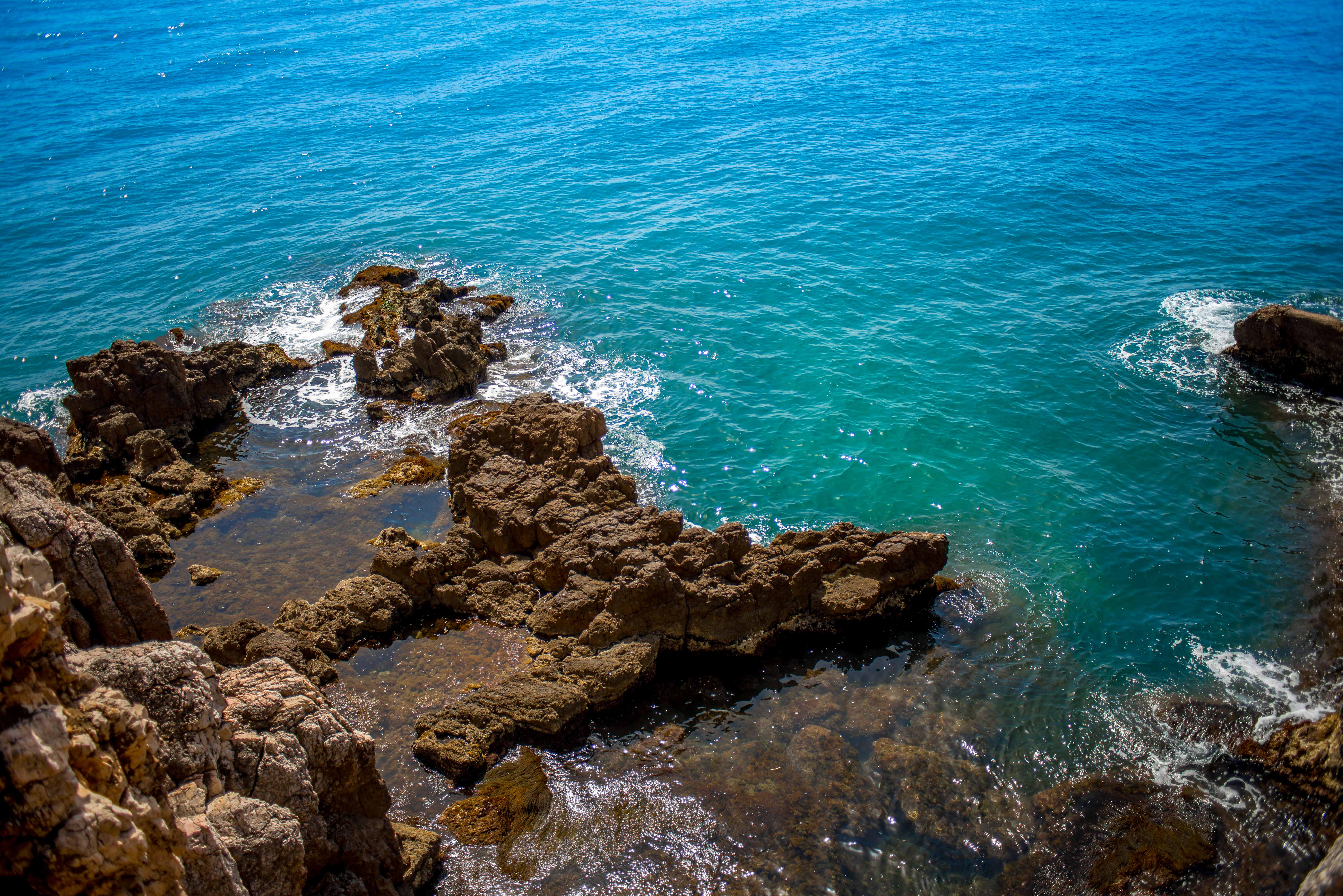 randonnée sentier du littoral cap d'antibes blog voyage icietlabas