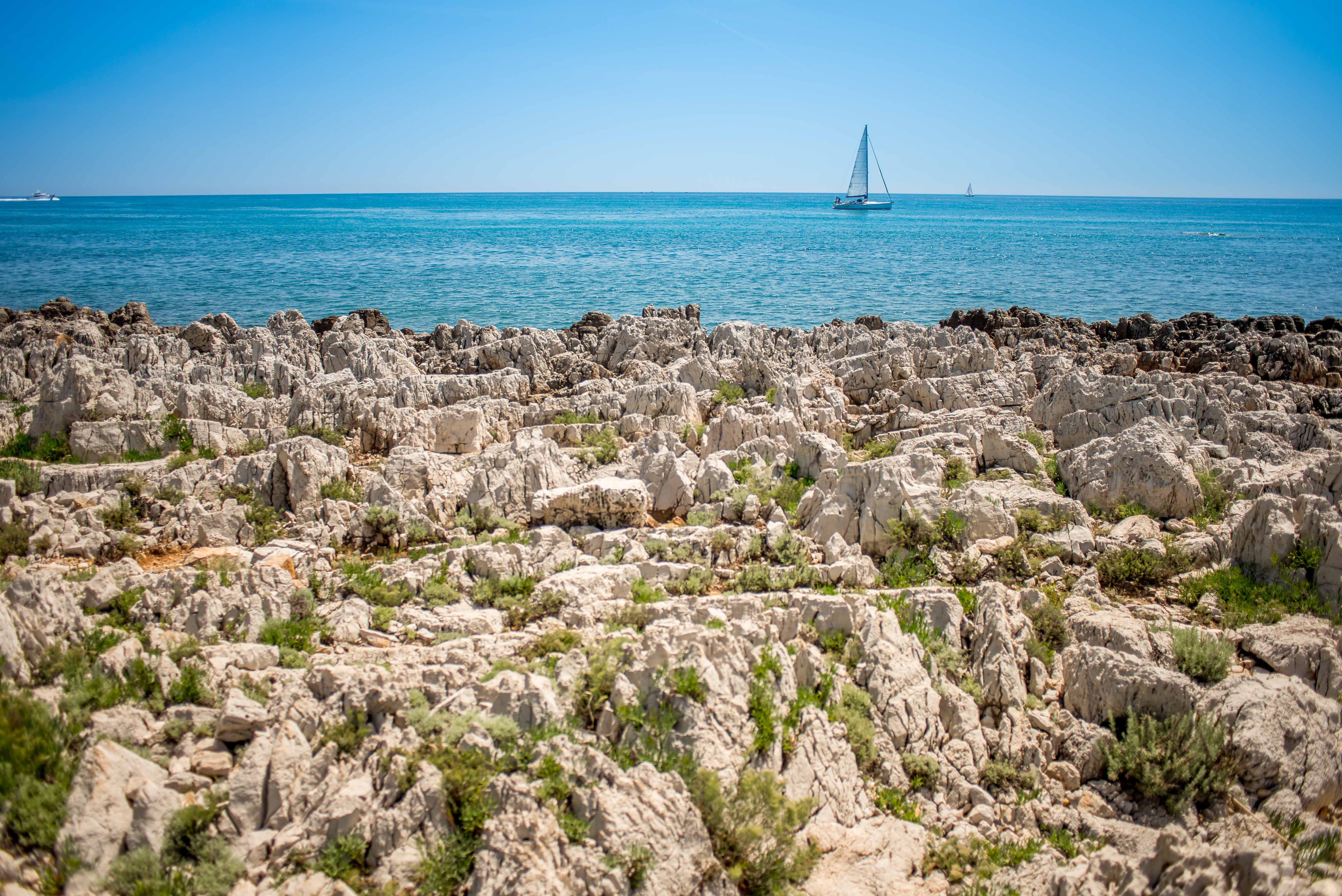 randonnée sentier du littoral cap d'antibes blog voyage icietlabas