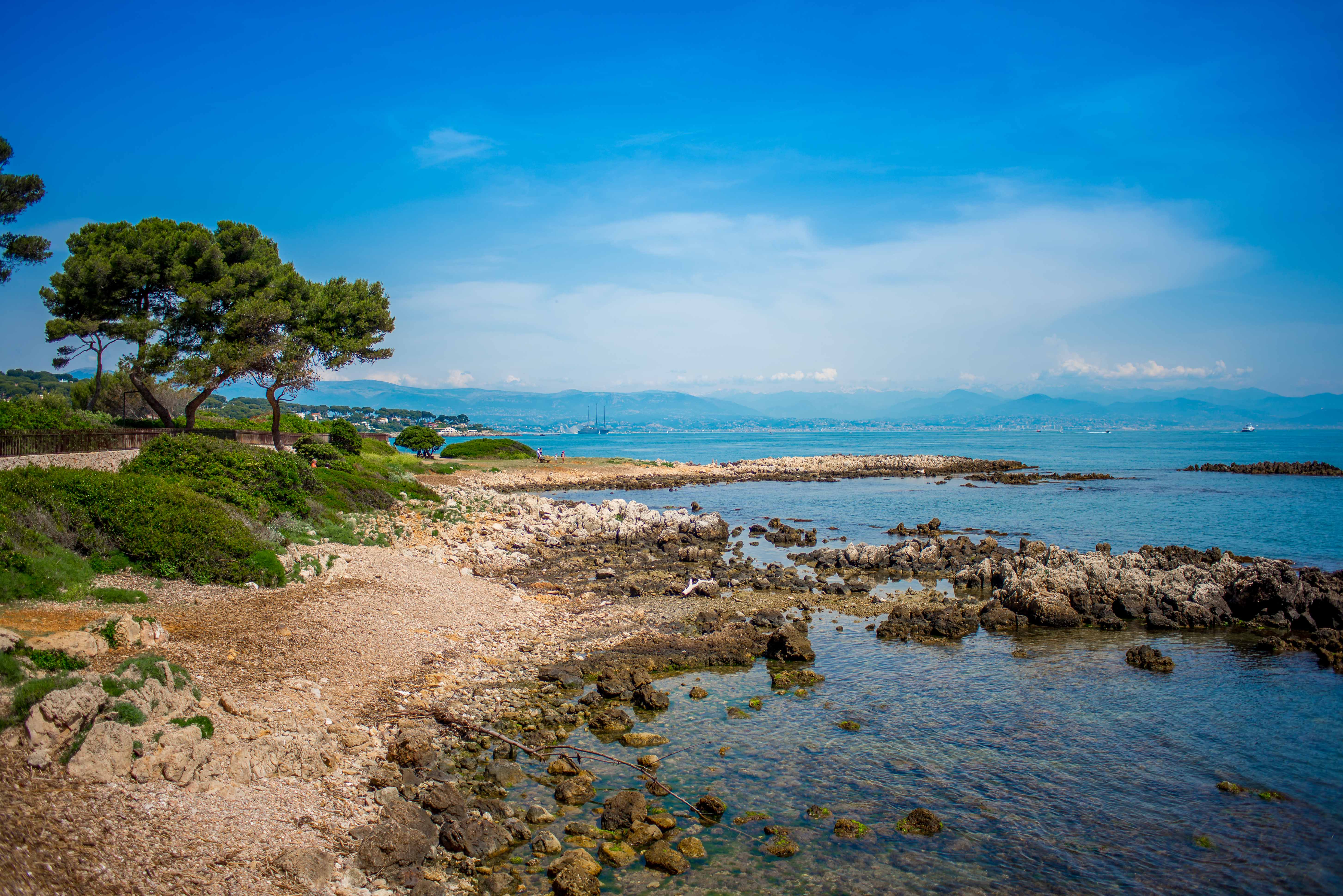 randonnée sentier du littoral cap d'antibes blog voyage icietlabas