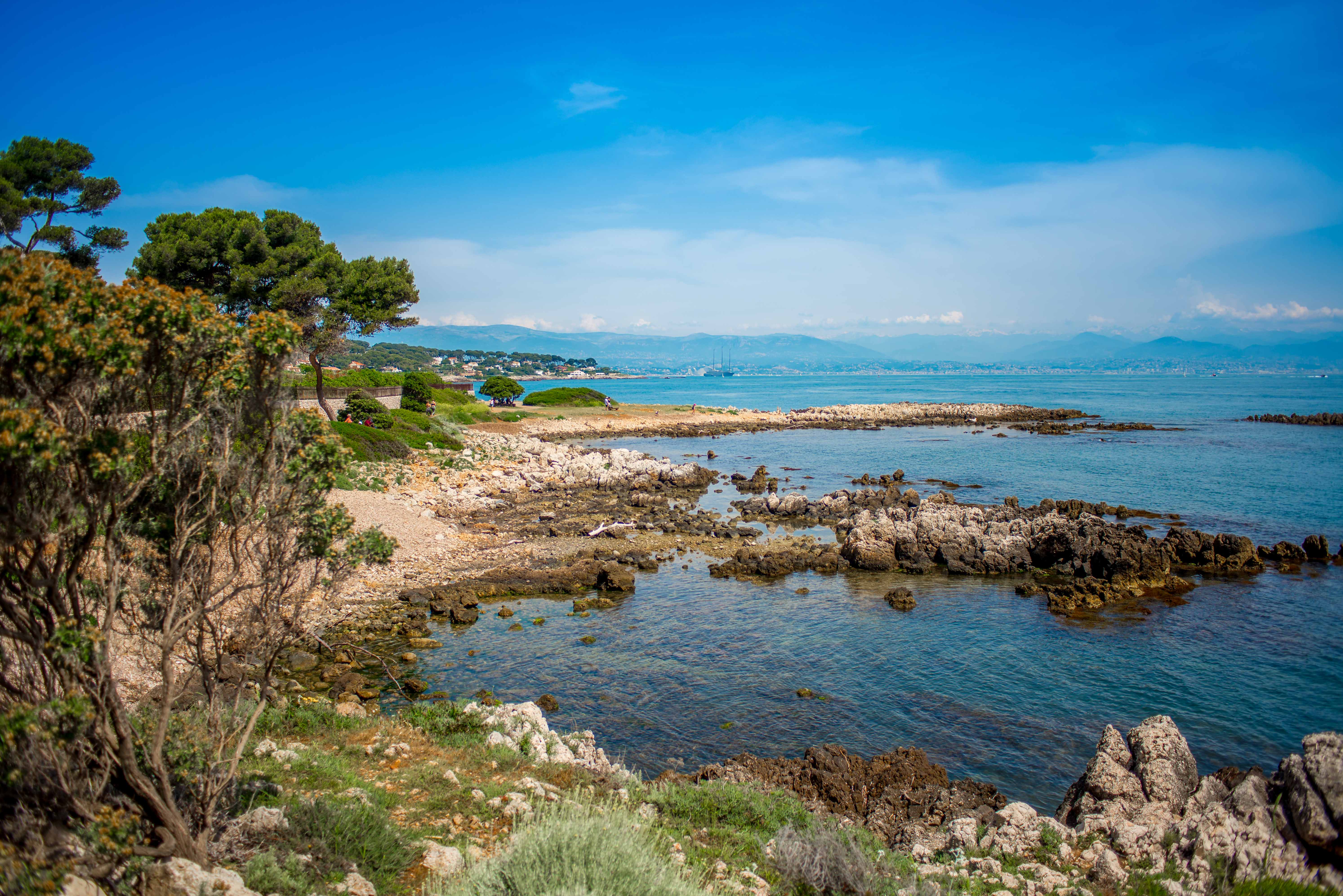 randonnée sentier du littoral cap d'antibes blog voyage icietlabas