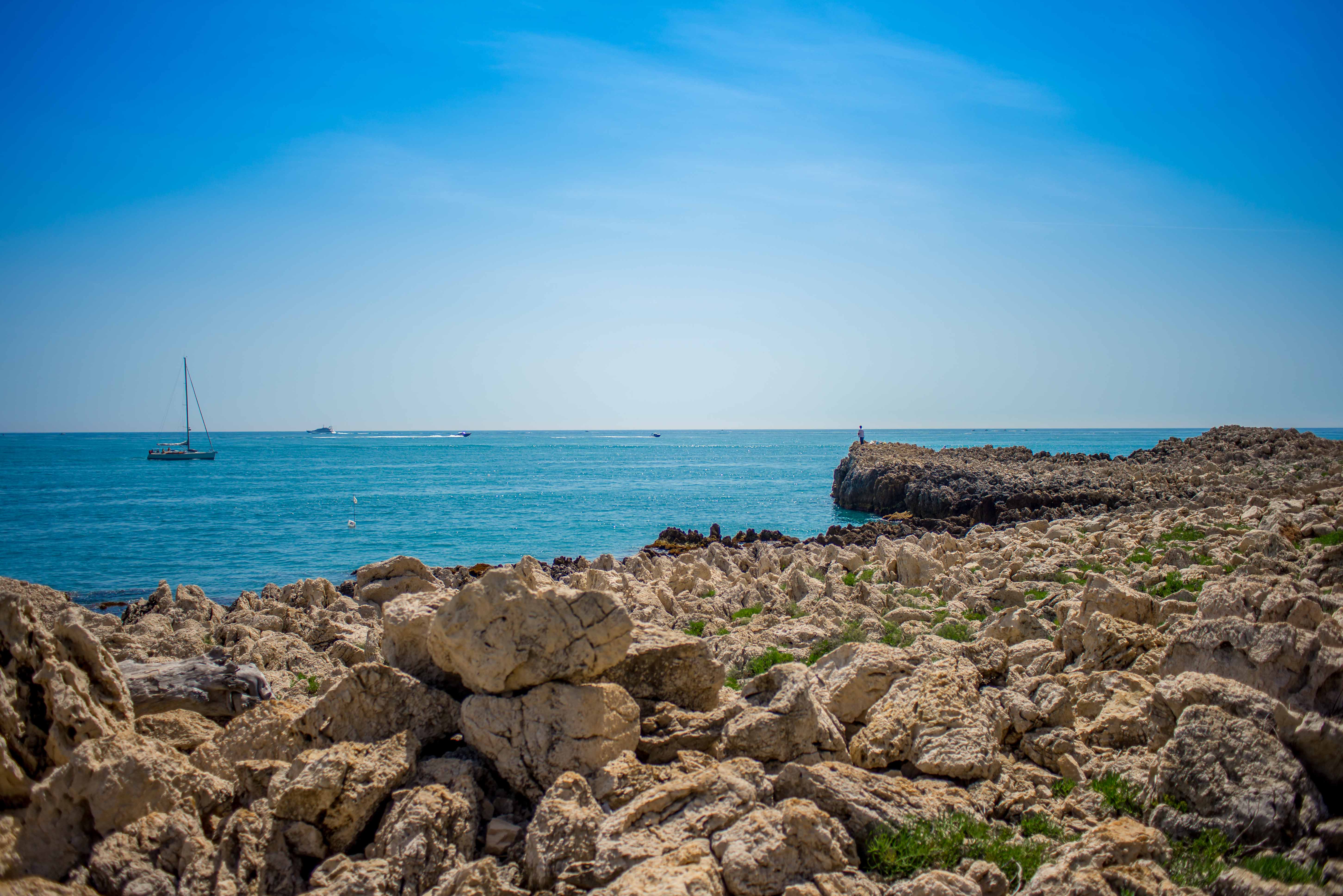 randonnée sentier du littoral cap d'antibes blog voyage icietlabas