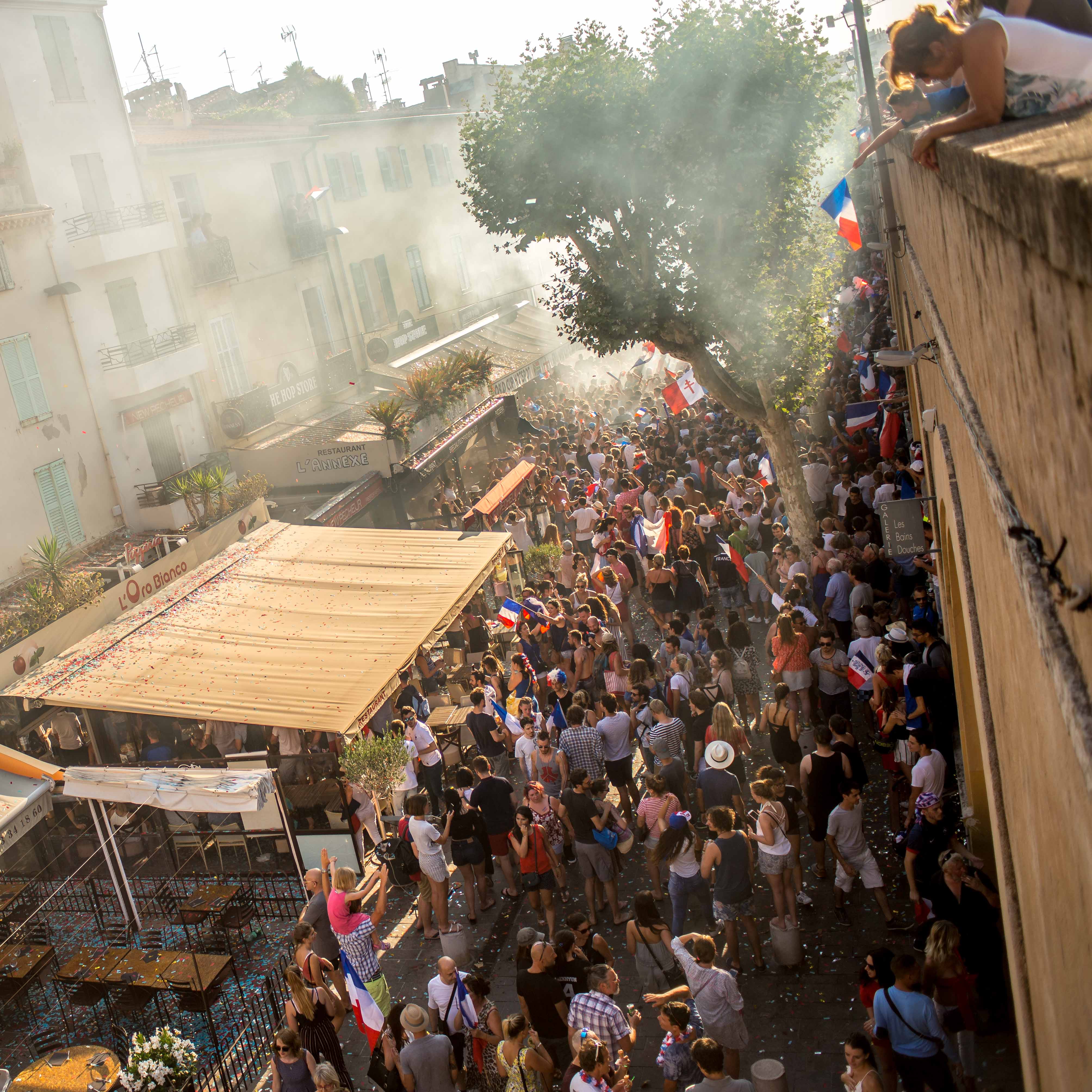 coupe du monde 2018 CDM2018 france croatie Antibes blog voyage icietlabas