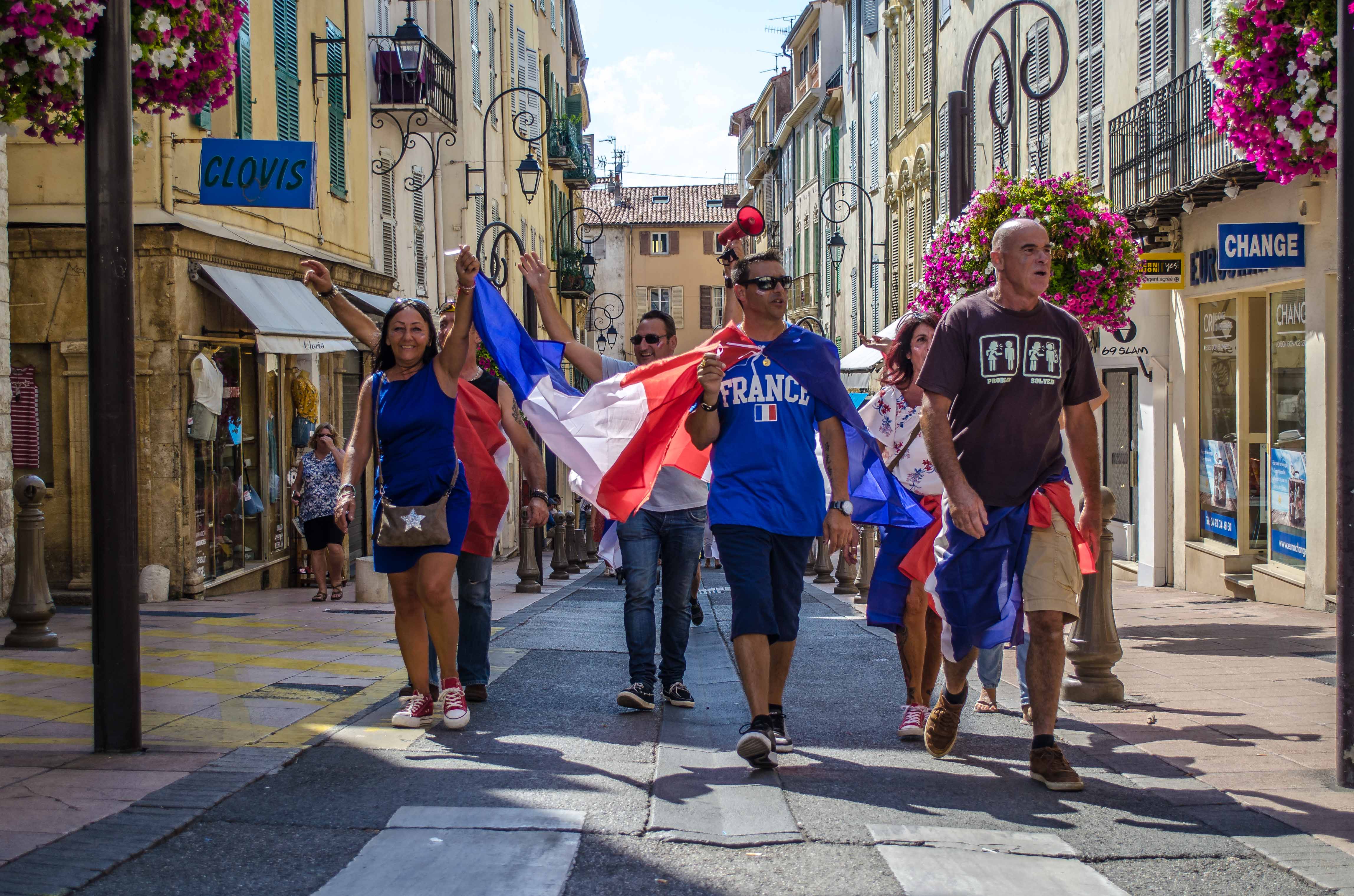 coupe du monde 2018 CDM2018 france croatie Antibes blog voyage icietlabas