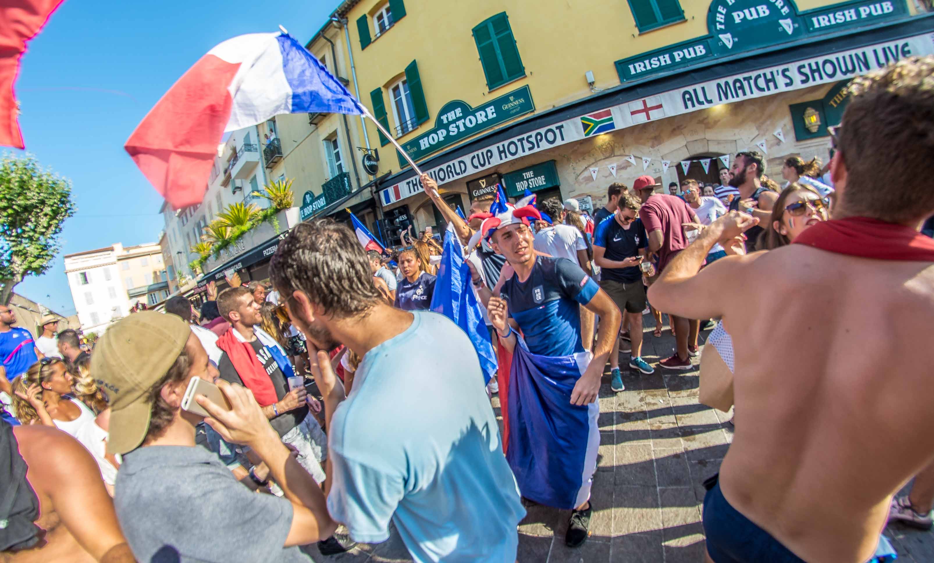 coupe du monde 2018 CDM2018 france croatie Antibes blog voyage icietlabas