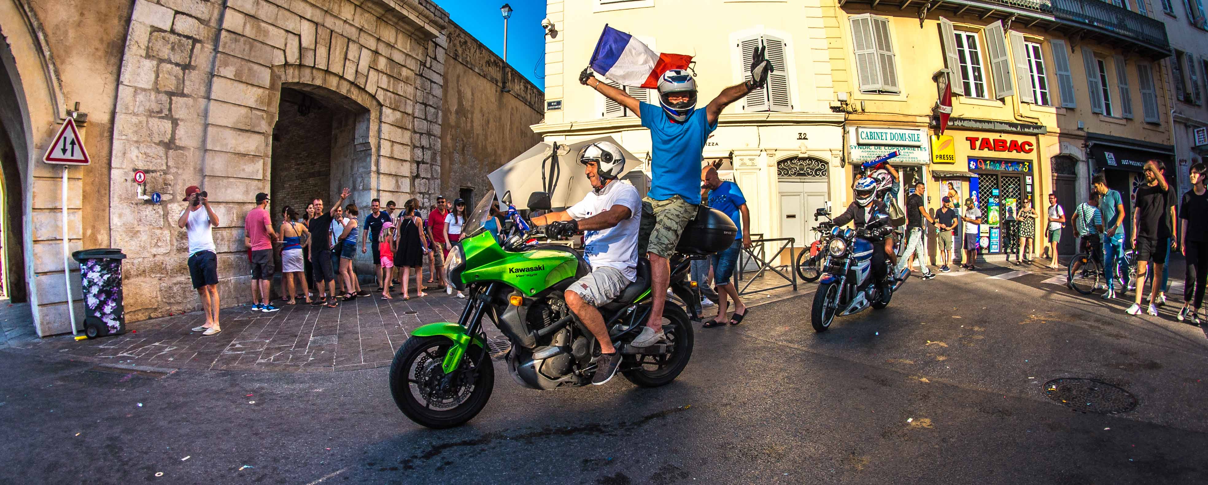 coupe du monde 2018 CDM2018 france croatie Antibes blog voyage icietlabas